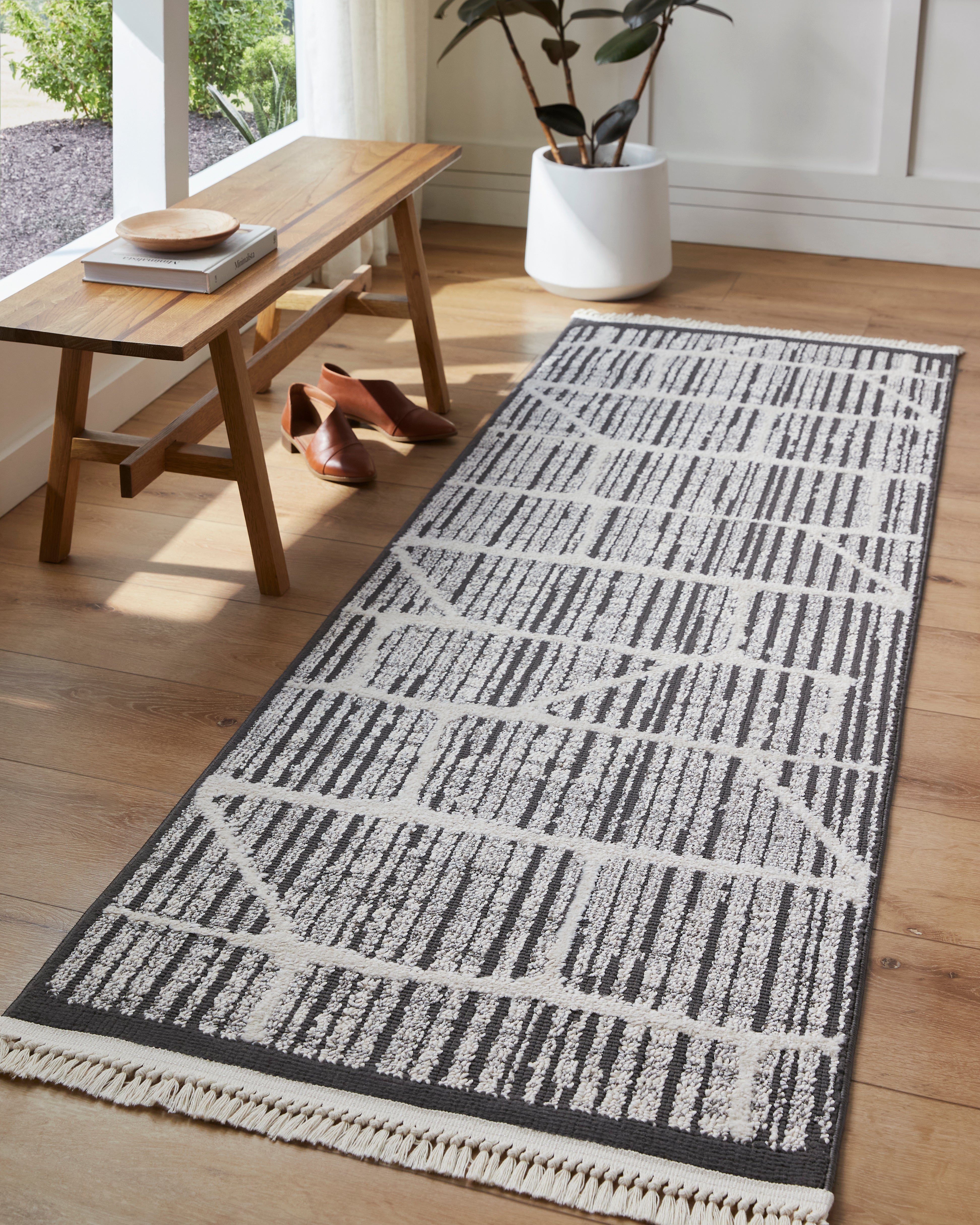 Surya Berlin BLR-2307 Dark Brown Area Rug by LIVABLISS
