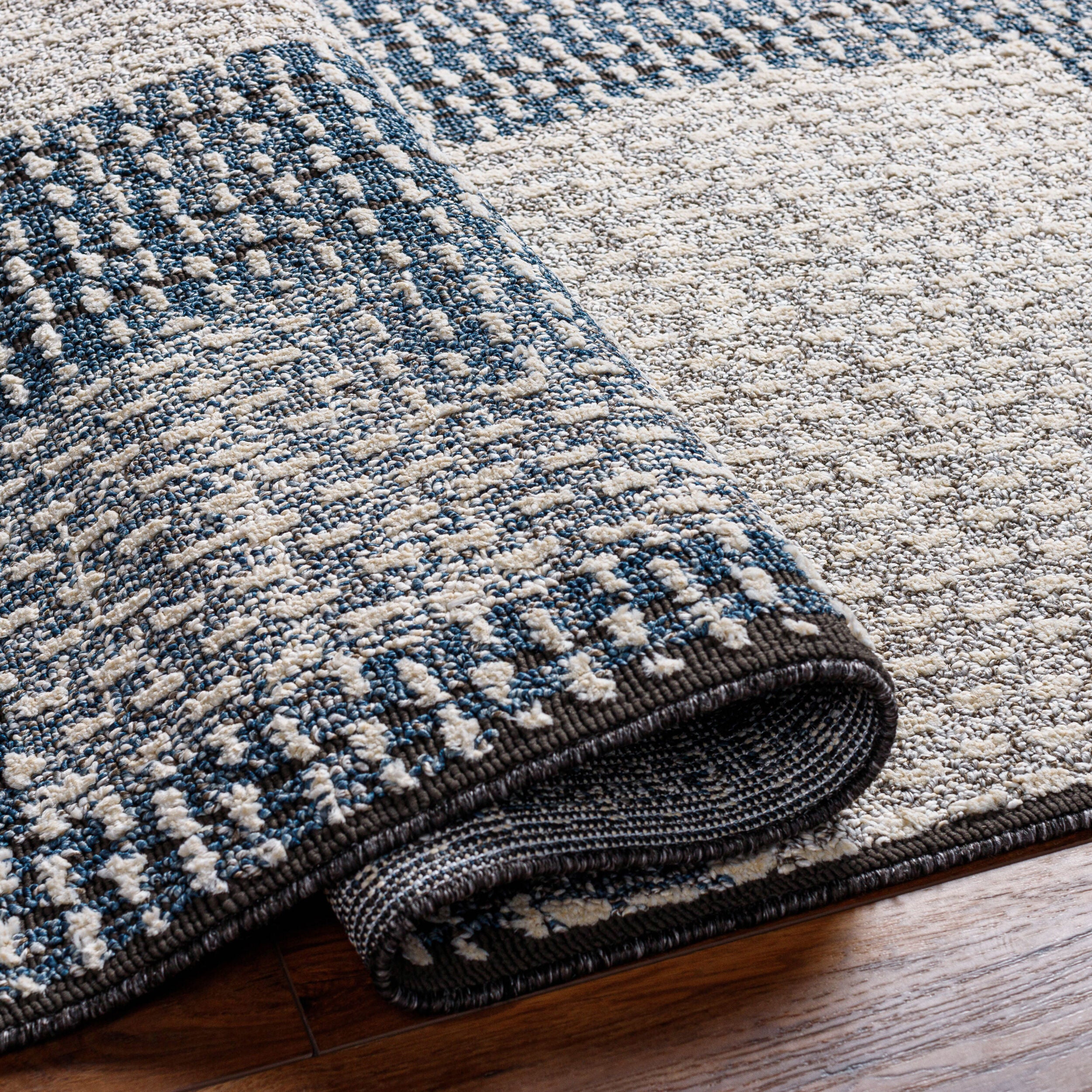 Surya Berlin BLR-2309 Dark Blue Area Rug by LIVABLISS