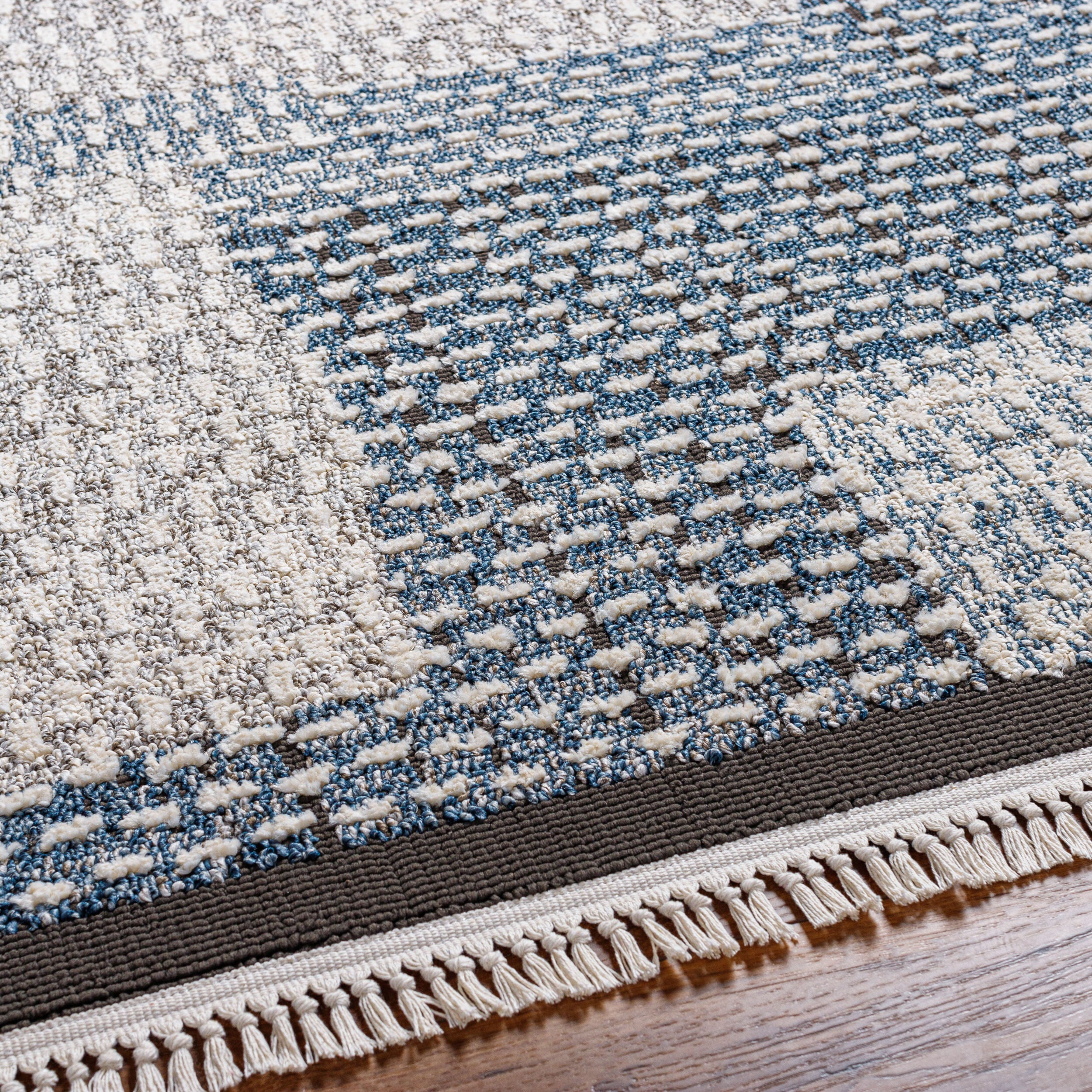 Surya Berlin BLR-2309 Dark Blue Area Rug by LIVABLISS
