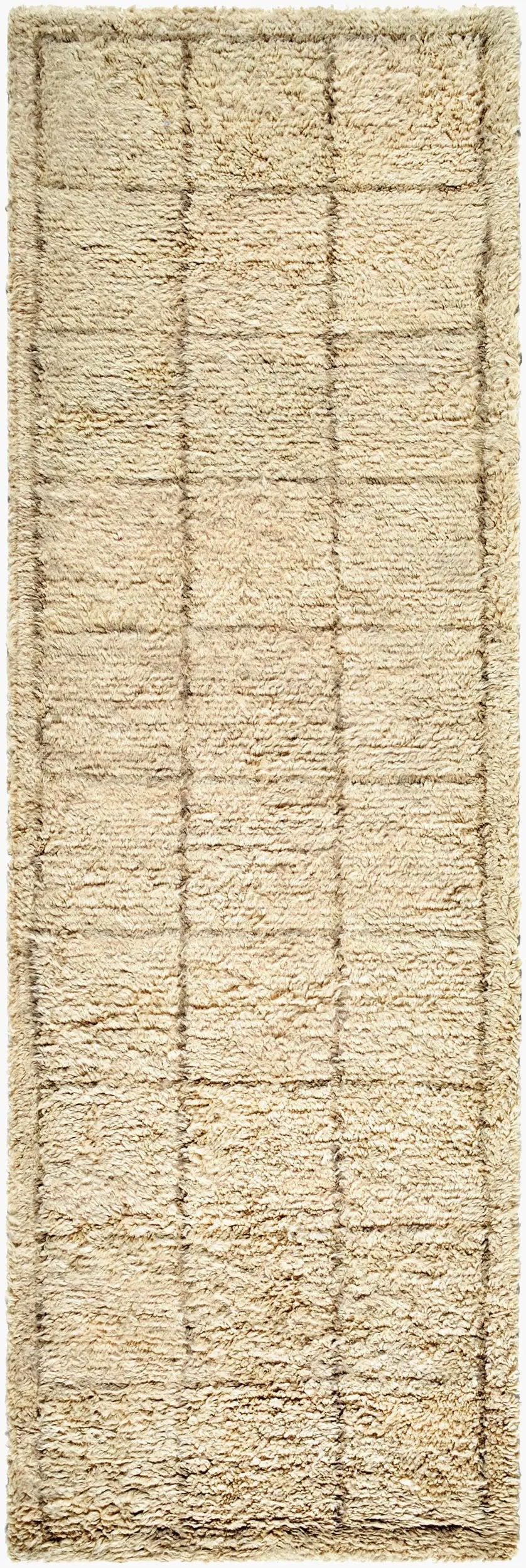 Beni Moroccan BMC-2305 Beige Area Rug by LIVABLISS