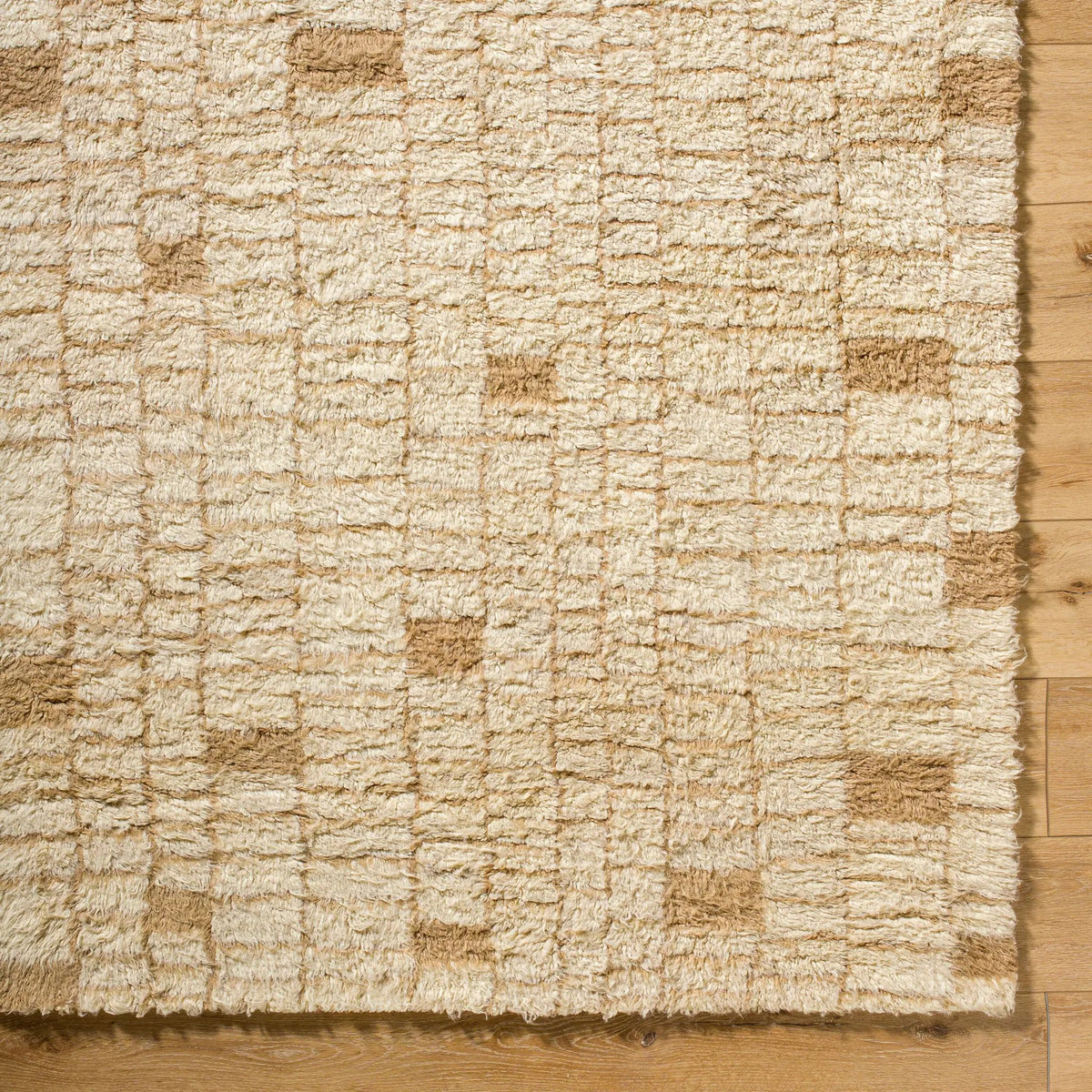 Beni Moroccan BMC-2306 Beige Area Rug by LIVABLISS