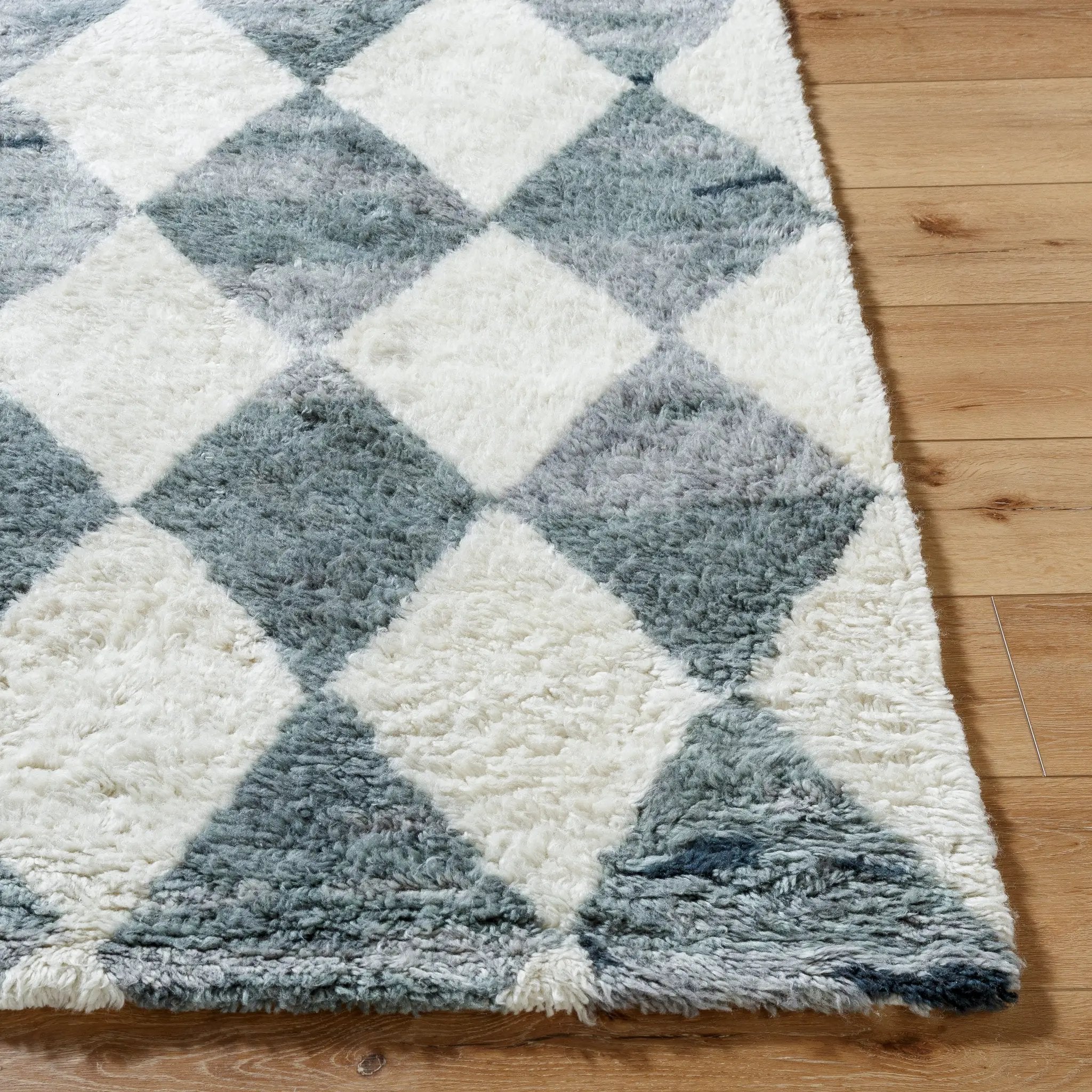Beni Moroccan BMC-2308 Ivory Area Rug by LIVABLISS