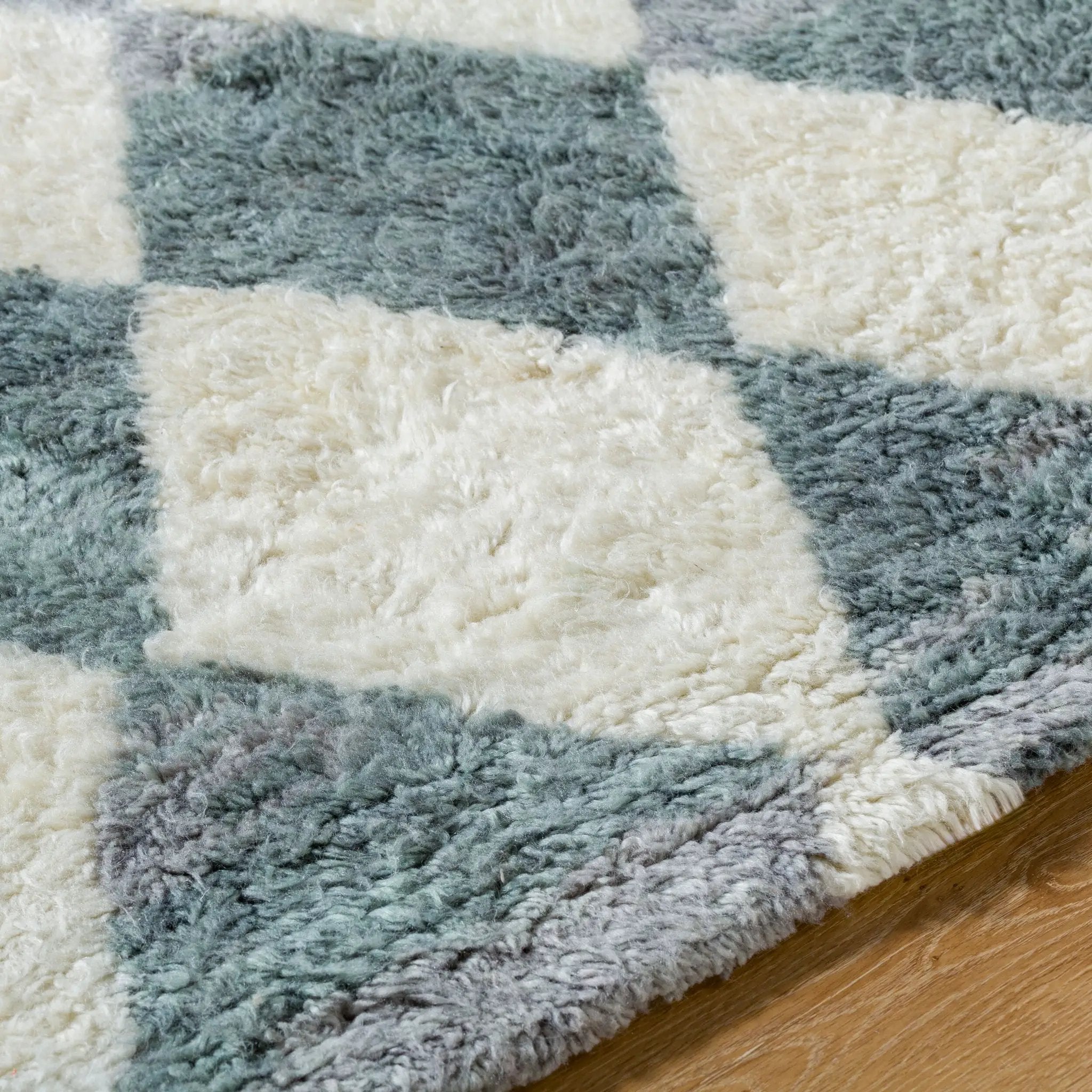 Beni Moroccan BMC-2308 Ivory Area Rug by LIVABLISS