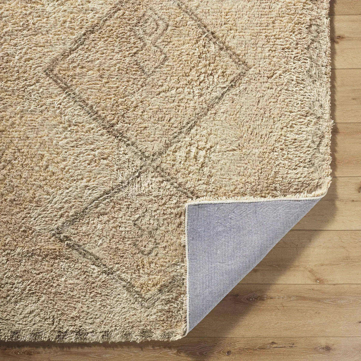 Beni Moroccan BMC-2312 Beige Area Rug by LIVABLISS