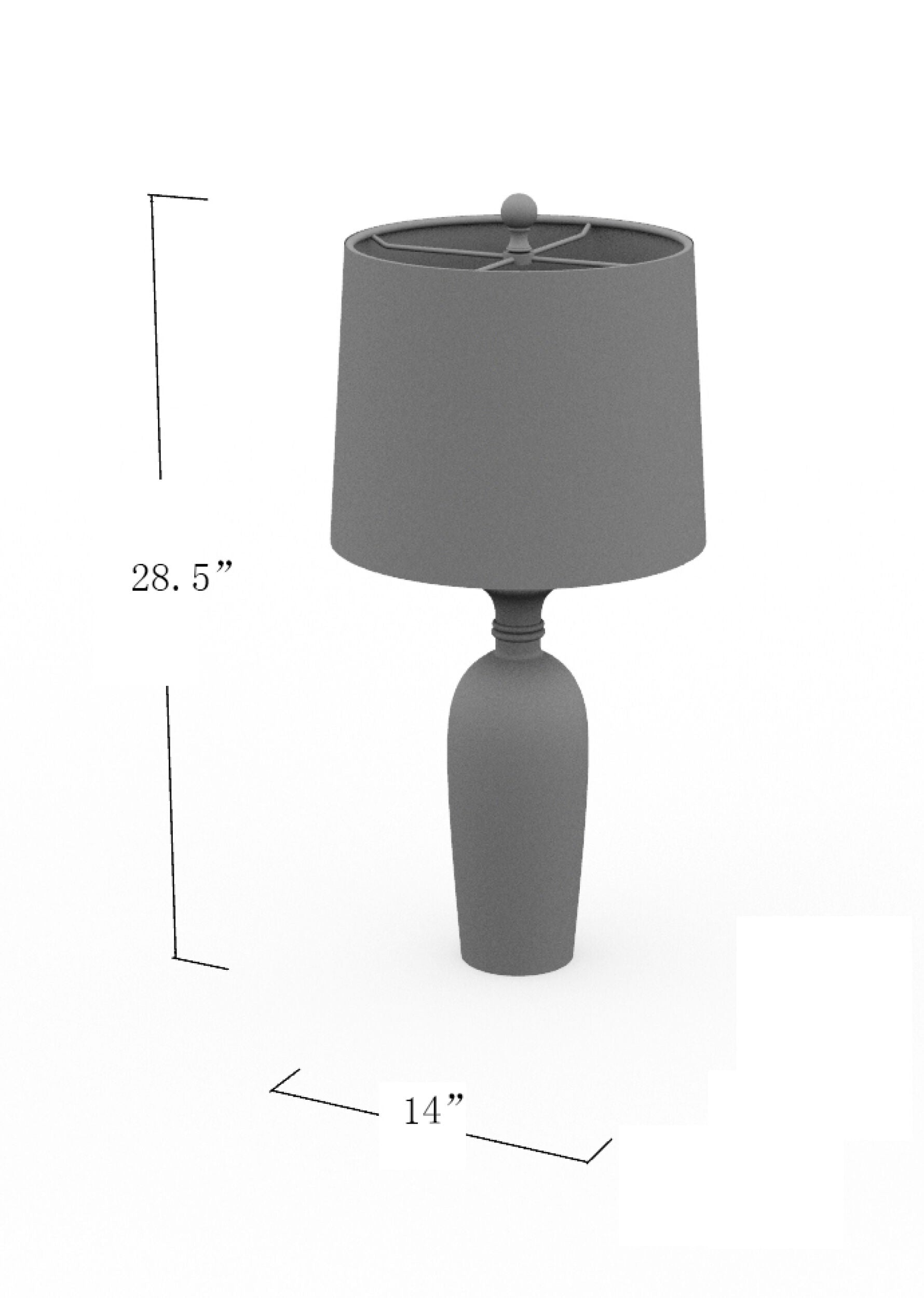 LIVABLISS Abellona BOA-001 Accent Table Lamp