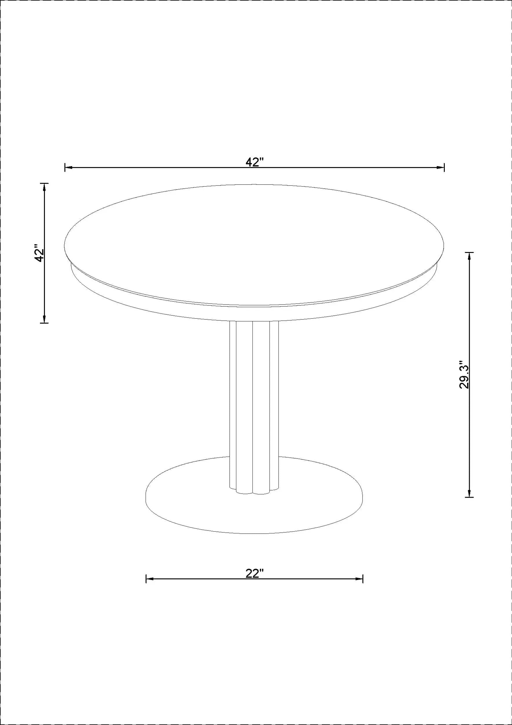 Arista BOAS-002 Dining Table by Becki Owens x LIVABLISS