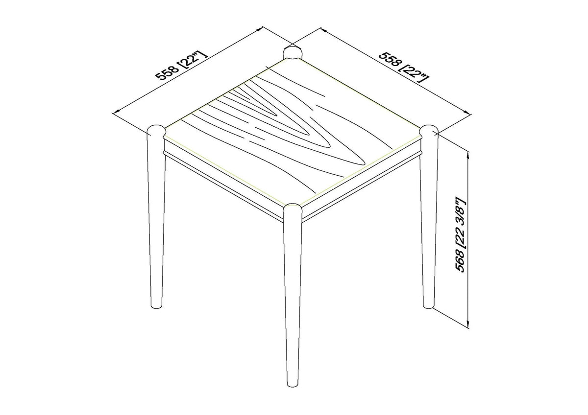 Brisa BOBR-002 End Table by Becki Owens x LIVABLISS