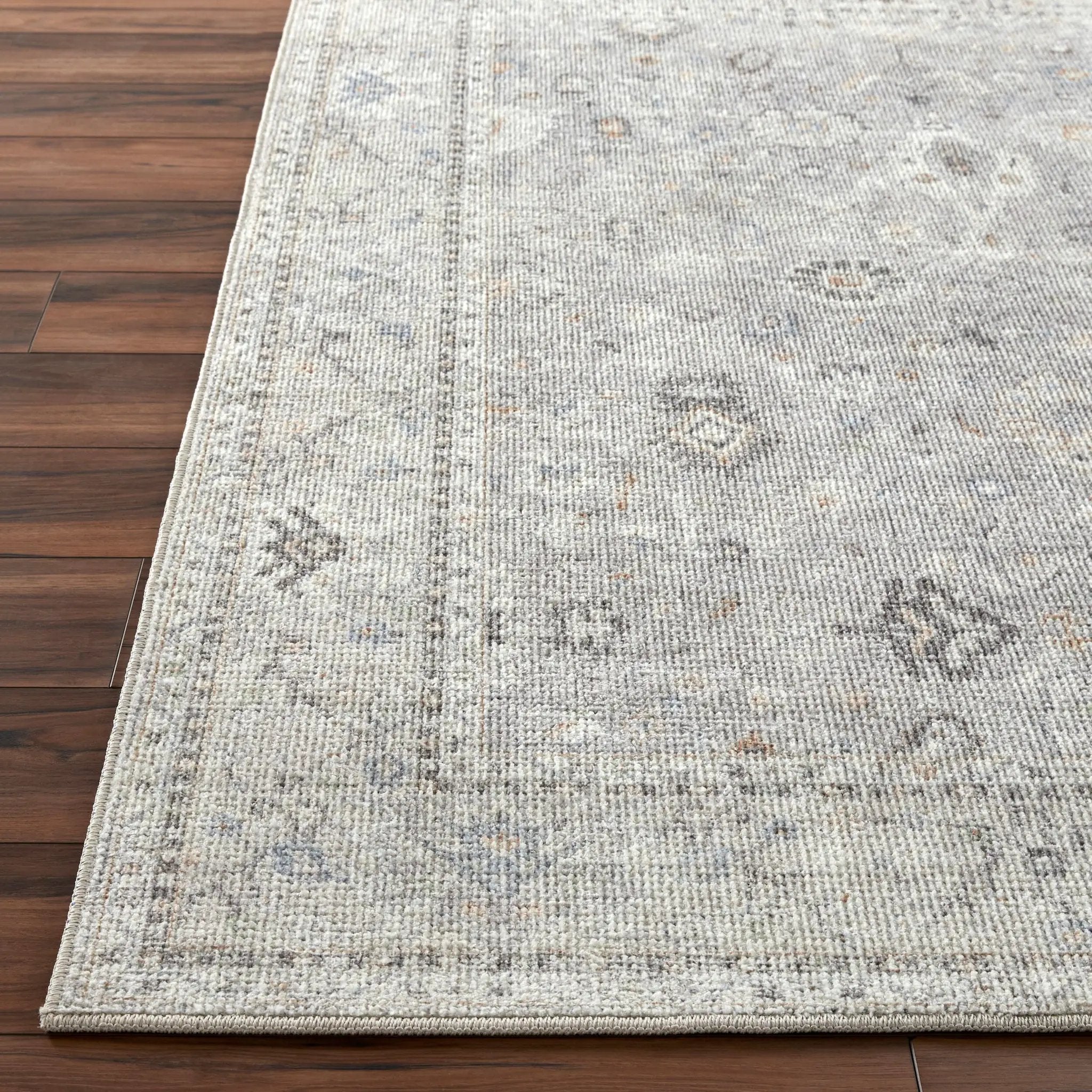 Davina BOCC-2300 Medium Gray Area Rug by Becki Owens x LIVABLISS