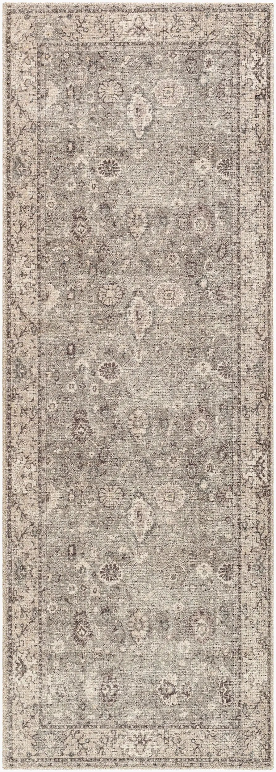 Davina BOCC-2301 Medium Gray Area Rug by Becki Owens x LIVABLISS