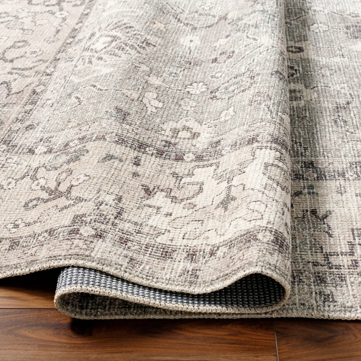 Davina BOCC-2301 Medium Gray Area Rug by Becki Owens x LIVABLISS