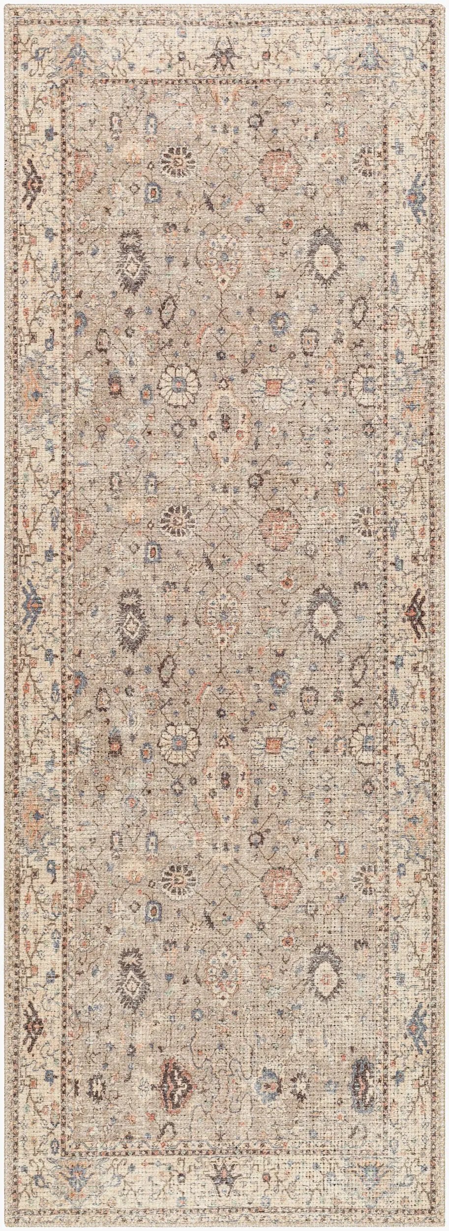 Davina BOCC-2302 Medium Gray Area Rug by Becki Owens x LIVABLISS