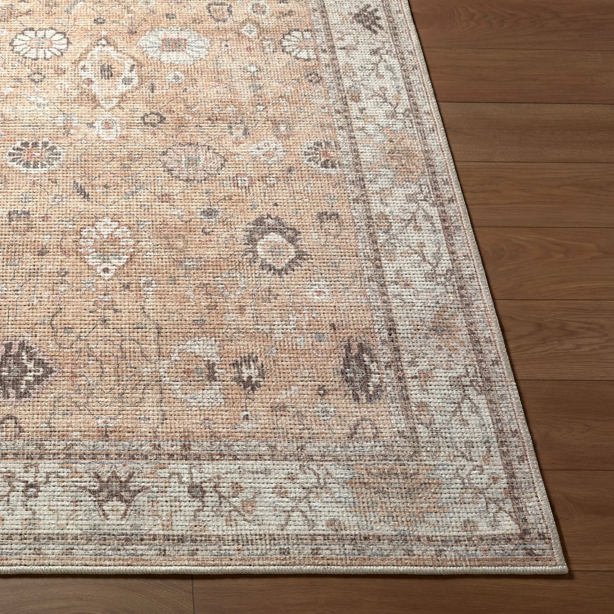 Davina BOCC-2303 Light Brown Area Rug by Becki Owens x LIVABLISS