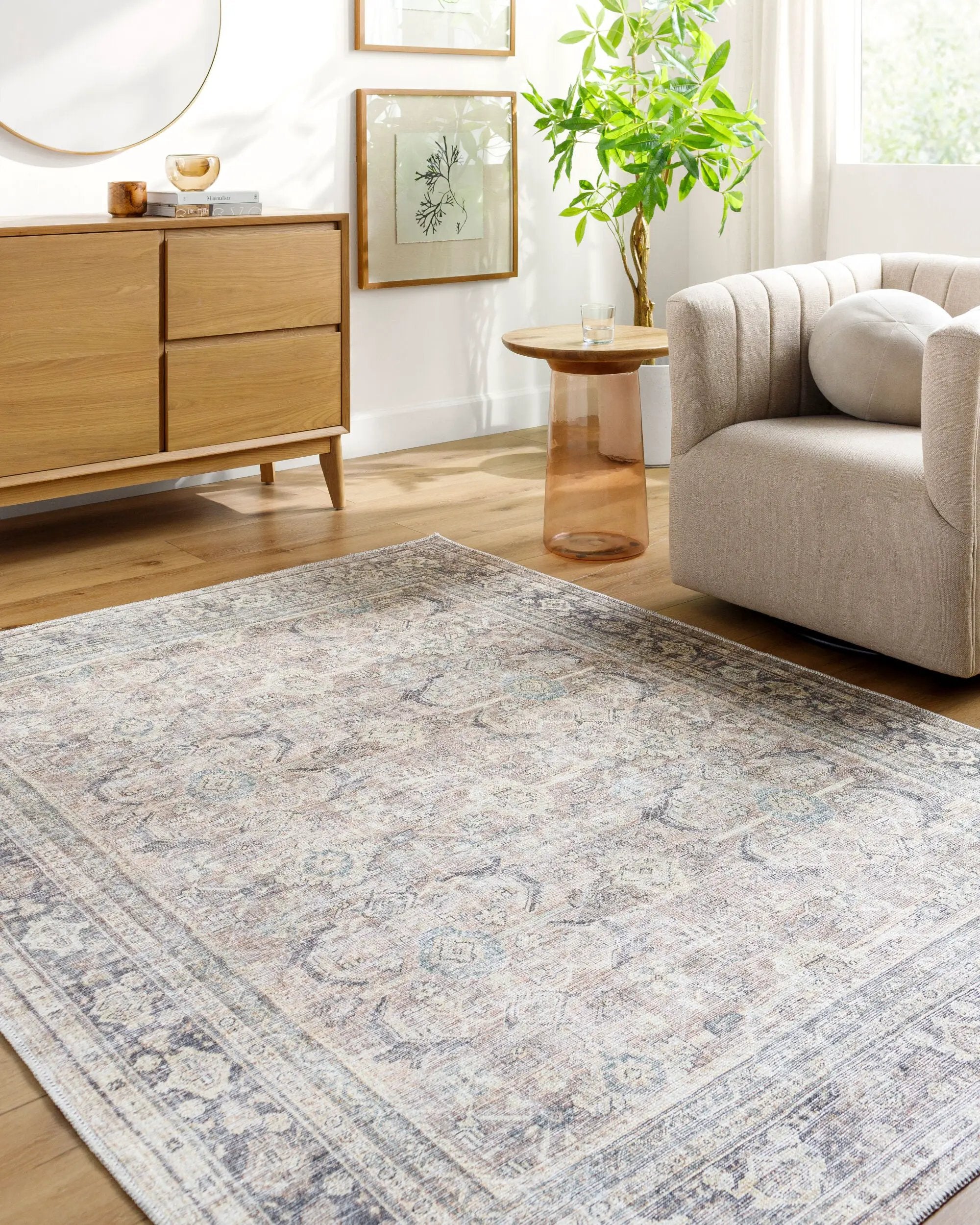 Darling BODA-2300 Brown Area Rug by Becki Owens x LIVABLISS