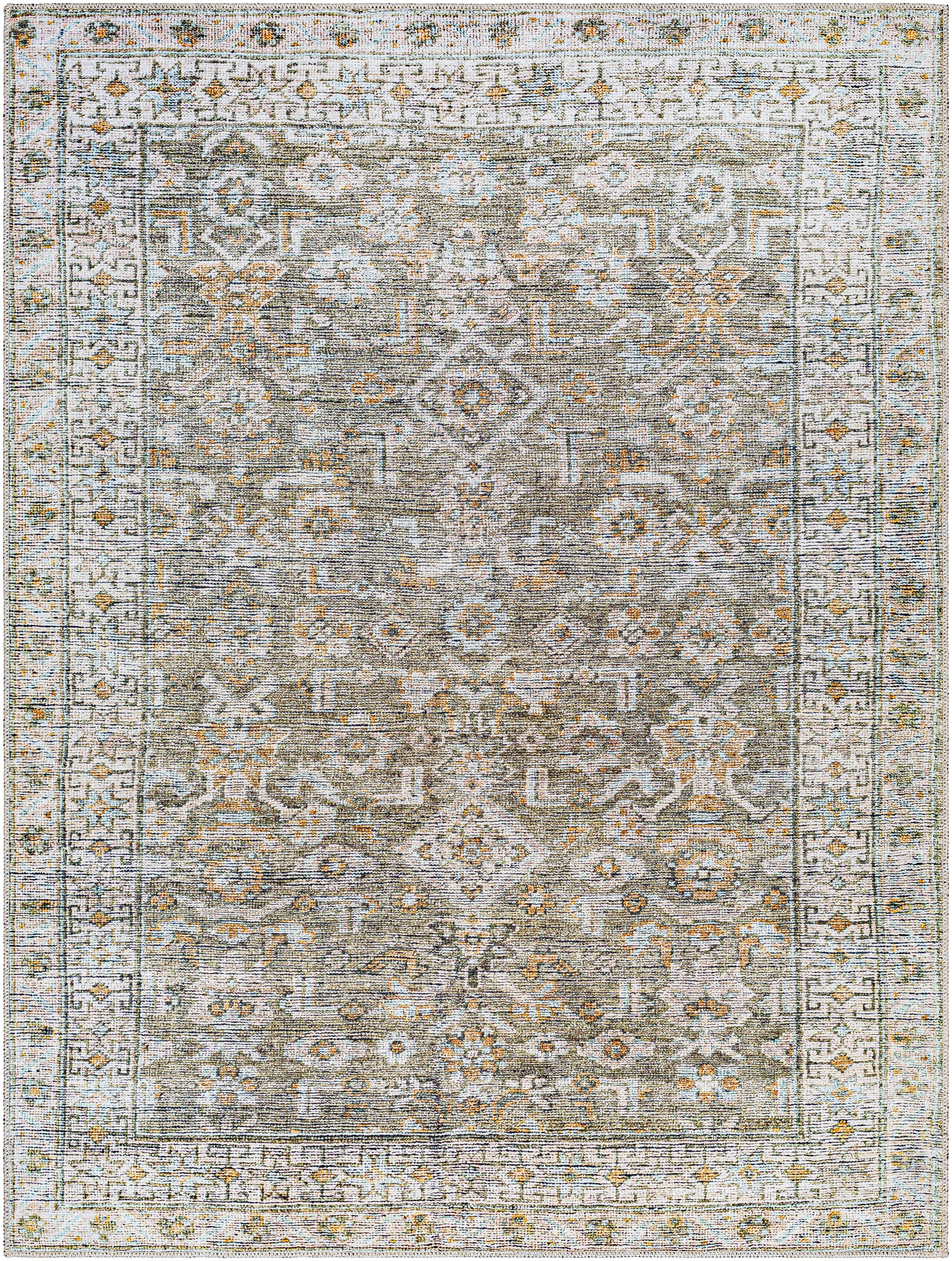 Becki Owens Darling BODA-2301 Cream Machine Washable Area Rug by LIVABLISS