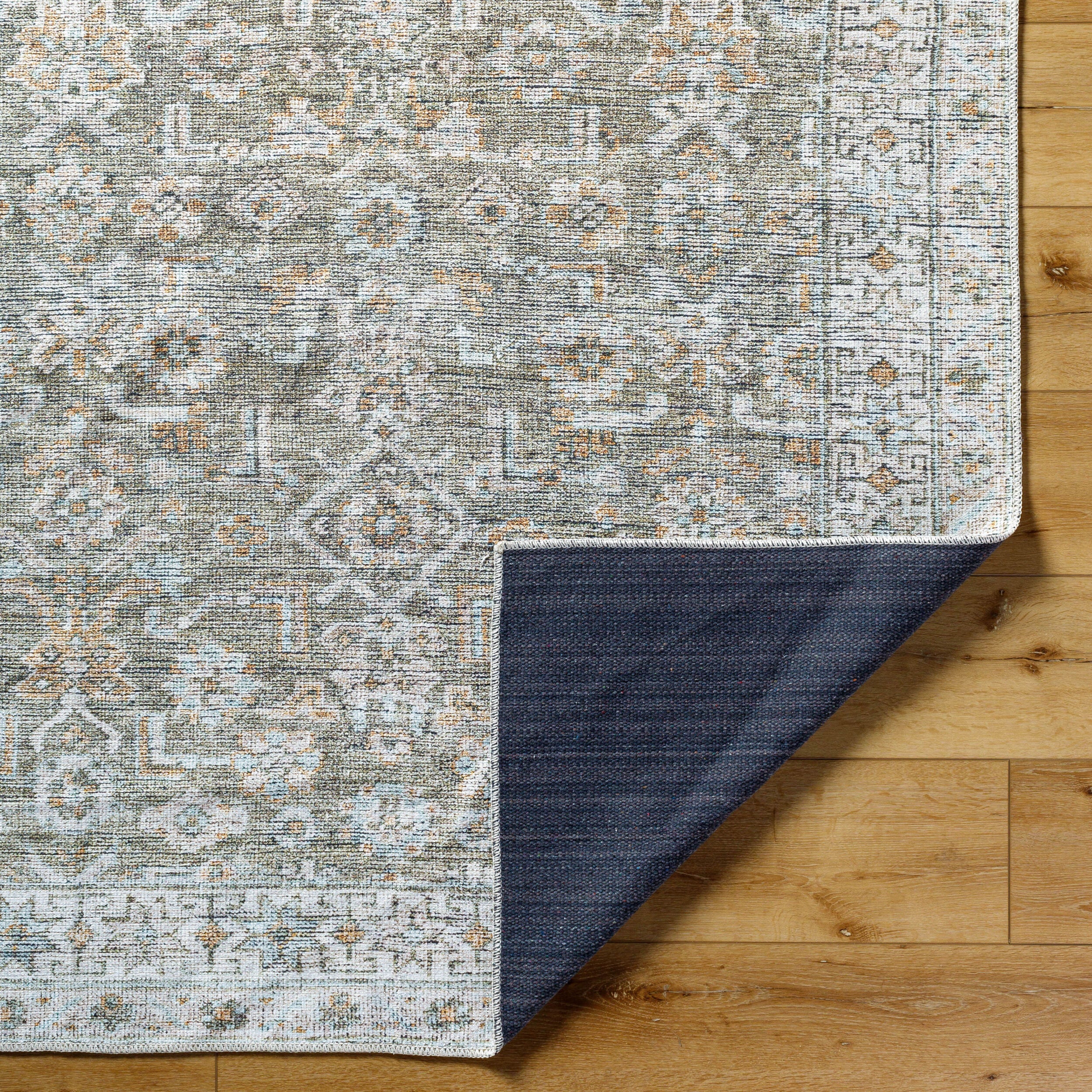 Becki Owens Darling BODA-2301 Cream Machine Washable Area Rug by LIVABLISS