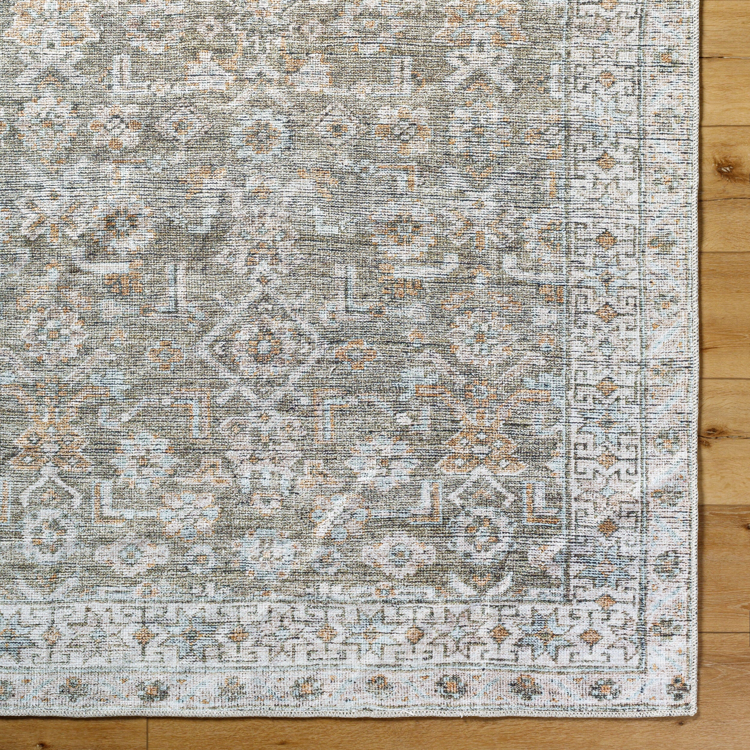 Becki Owens Darling BODA-2301 Cream Machine Washable Area Rug by LIVABLISS