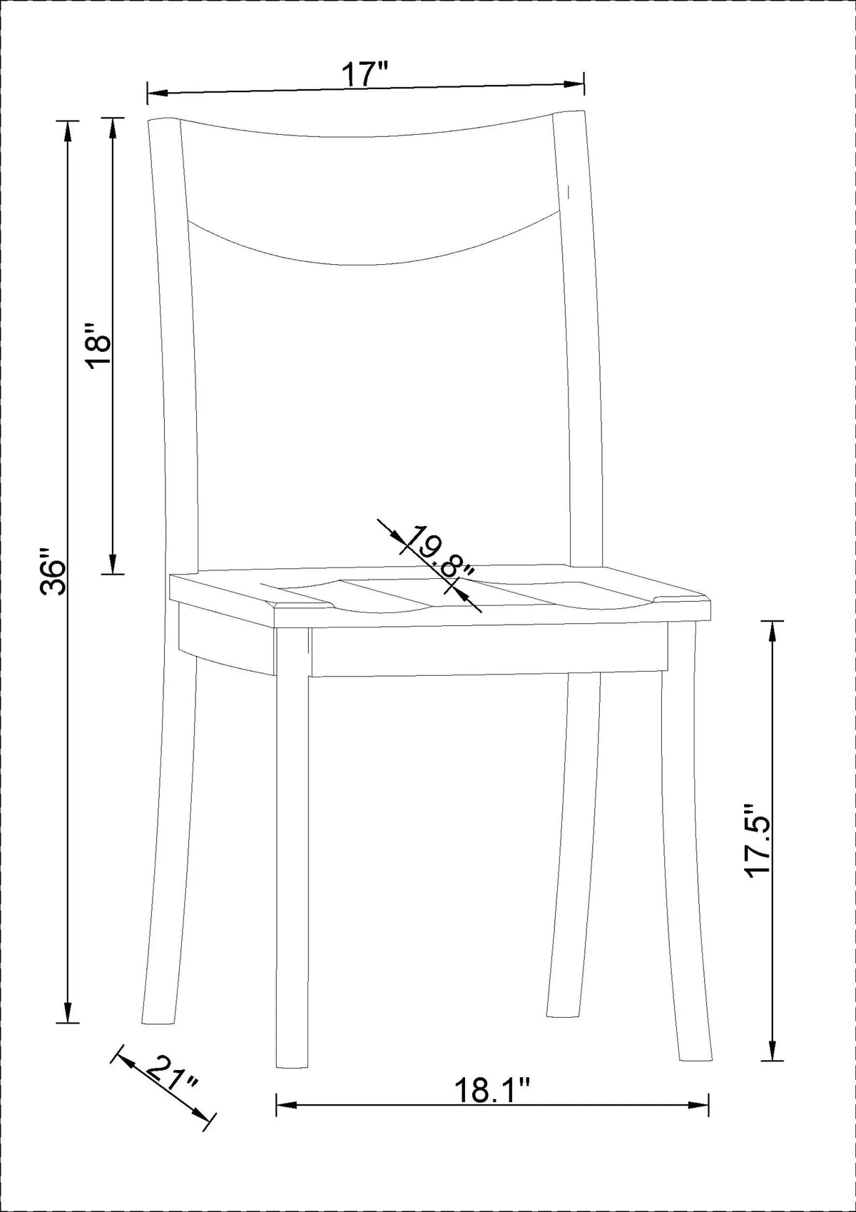 Del Ray BODL-003 Dining Chair Set by Becki Owens x LIVABLISS