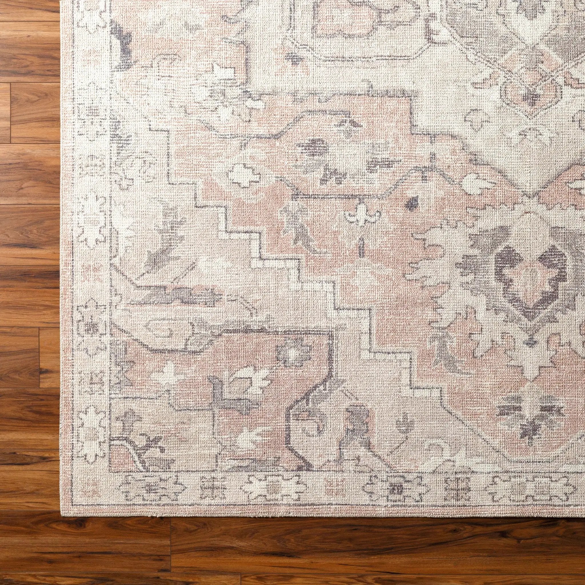 Elle BOEC-2300 Tan Area Rug by Becki Owens x LIVABLISS
