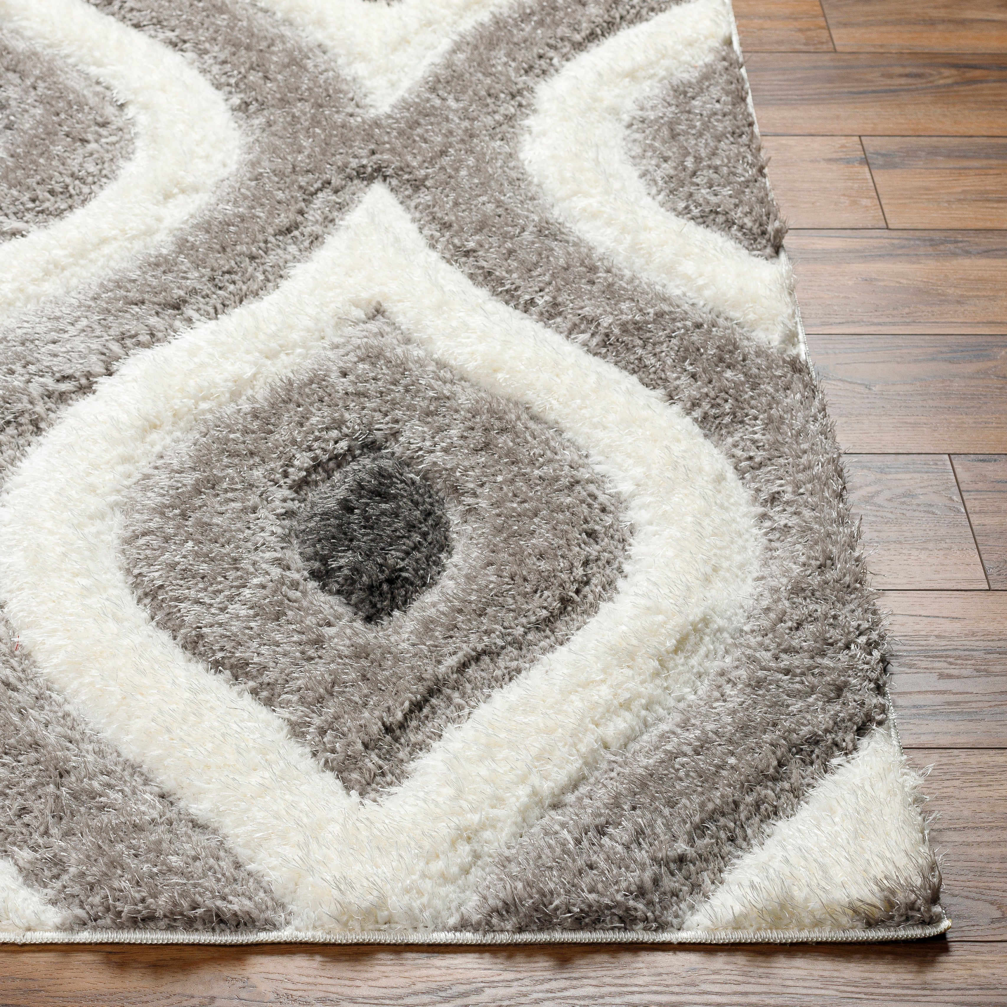 Surya Bologna BOG-2304 Gray Area Rug by LIVABLISS