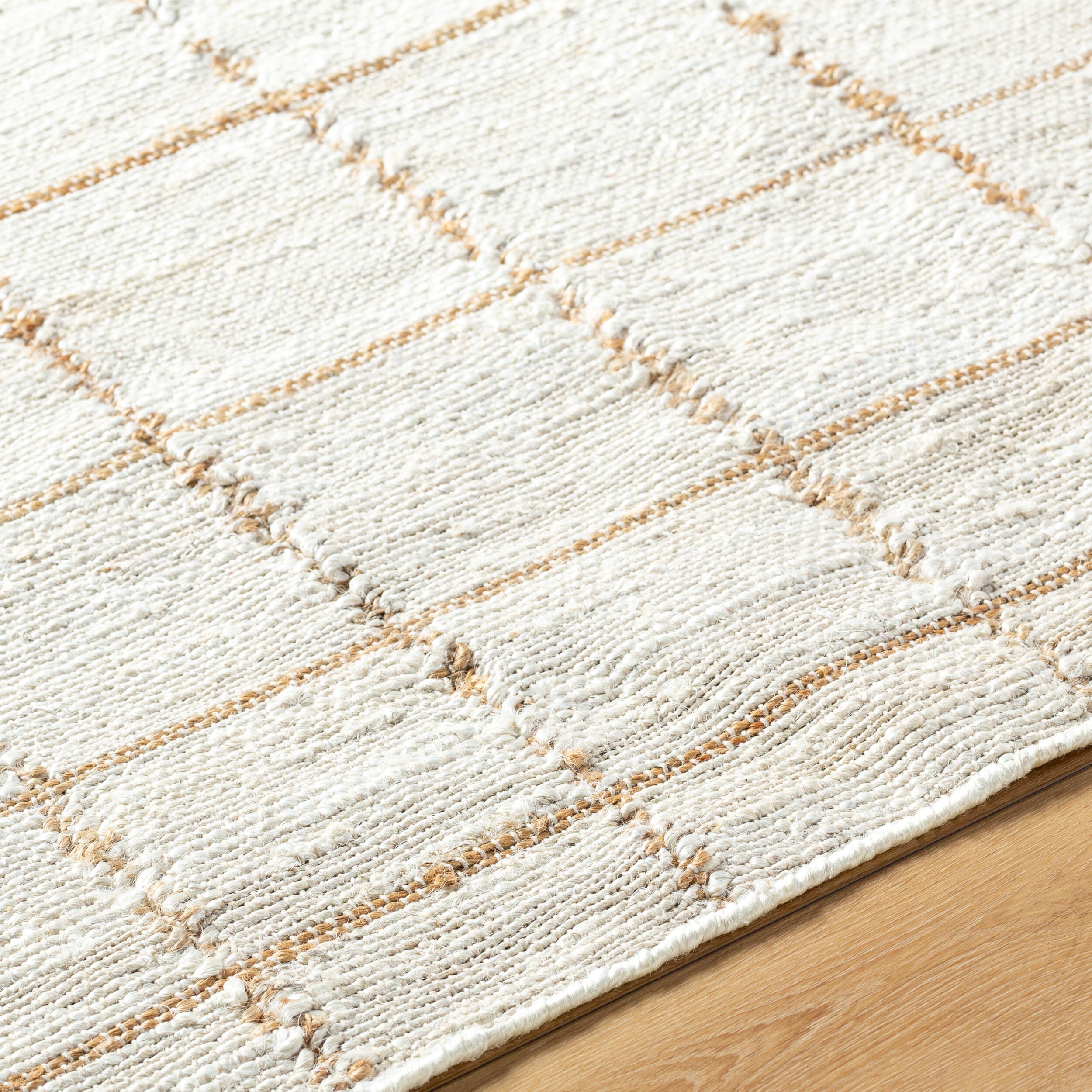 Becki Owens Kamey BOKY-2303 Ivory Area Rug by LIVABLISS