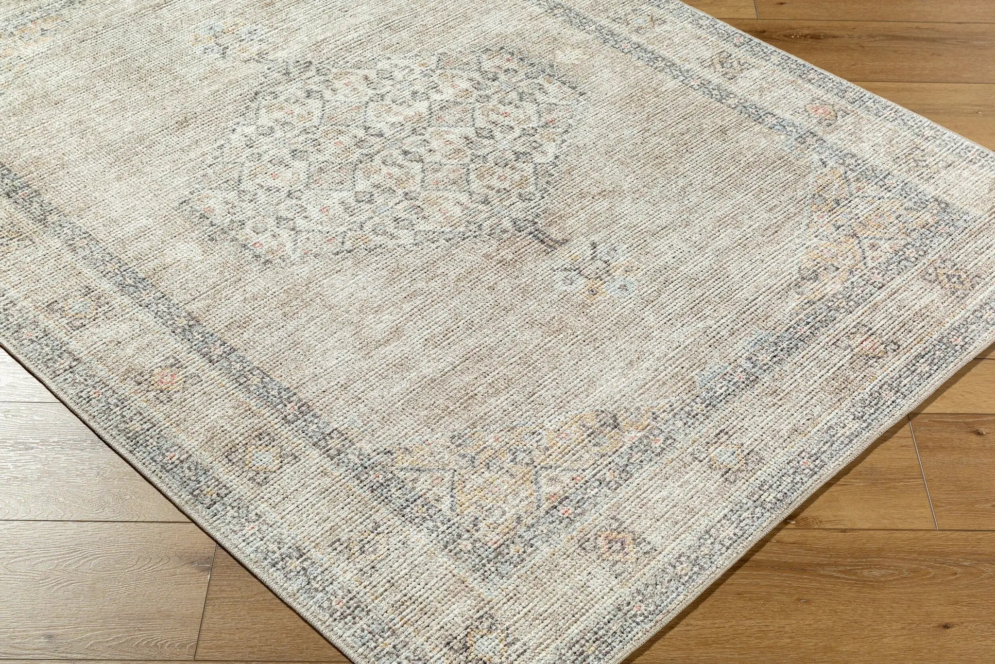 Lila BOLC-2301 Off-White Area Rug by Becki Owens x LIVABLISS