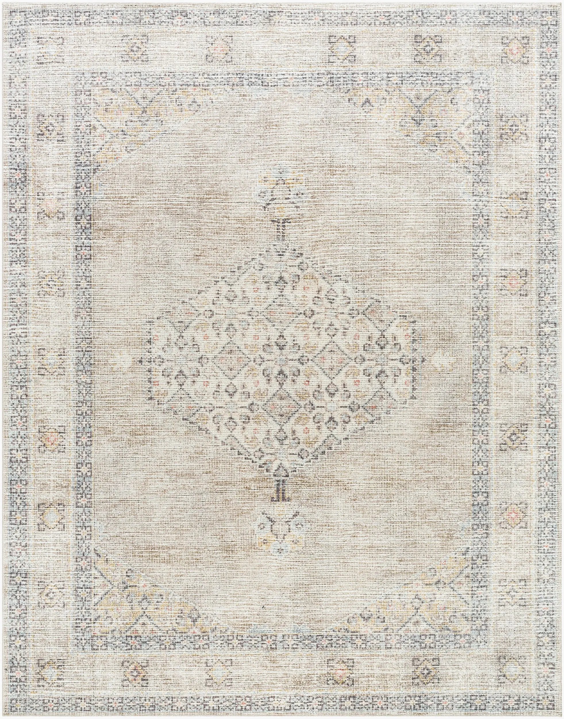Lila BOLC-2301 Off-White Area Rug by Becki Owens x LIVABLISS