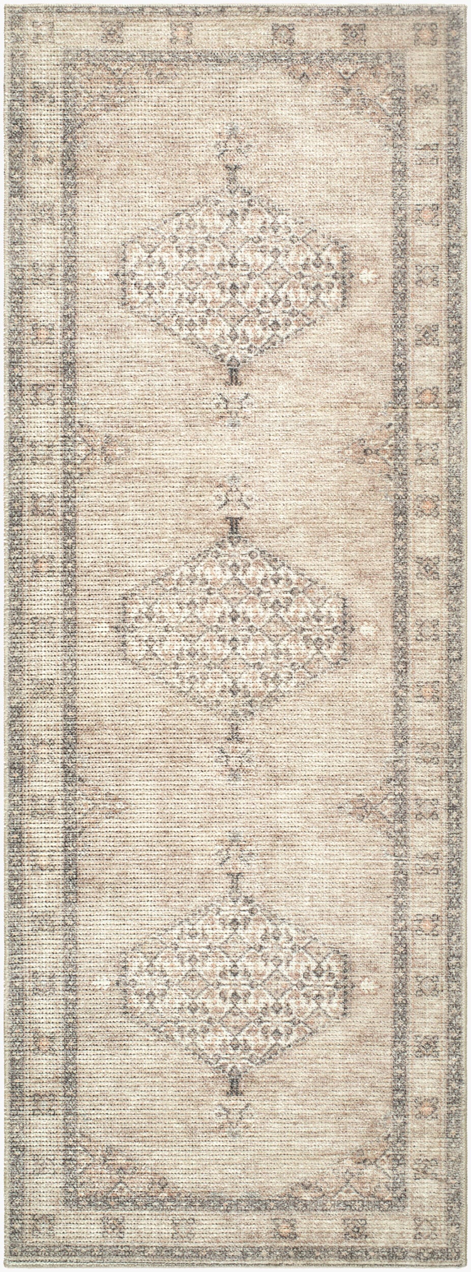Becki Owens x LIVABLISS Lila BOLC-2302 Medium Brown Area Rug