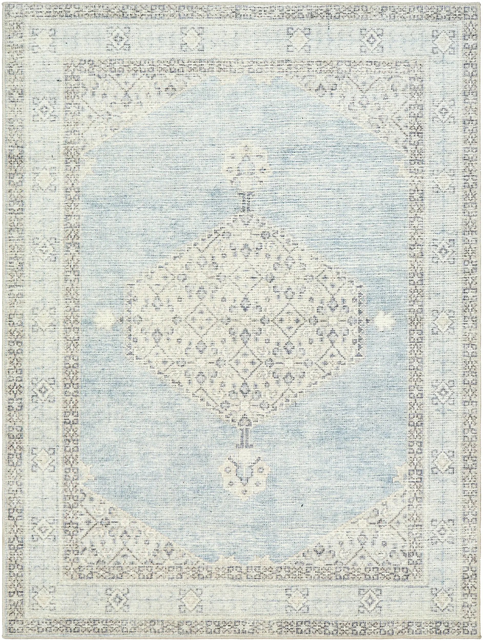 Lila BOLC-2303 Denim Area Rug by Becki Owens x LIVABLISS
