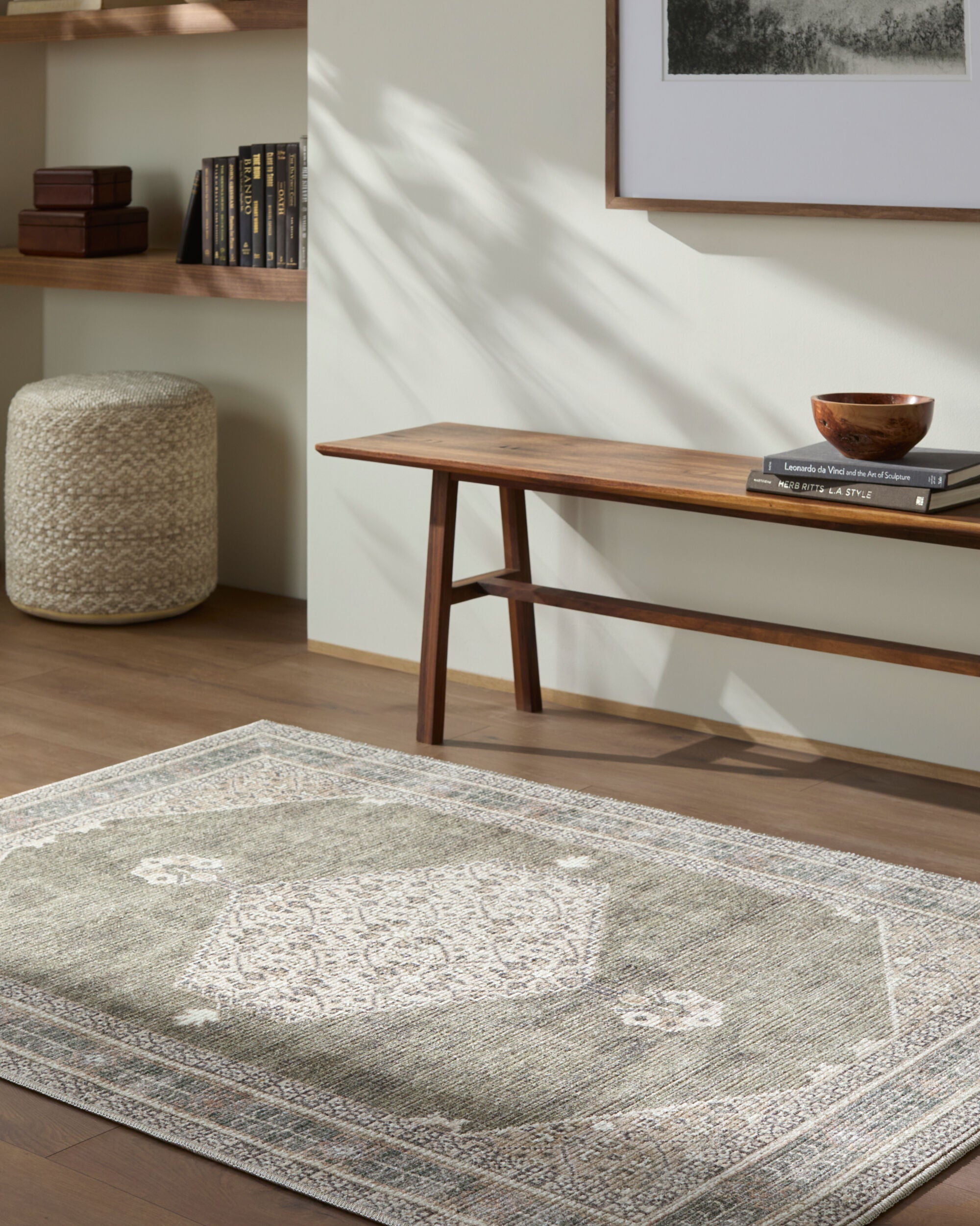 Becki Owens x LIVABLISS Lila BOLC-2304 Brown Area Rug