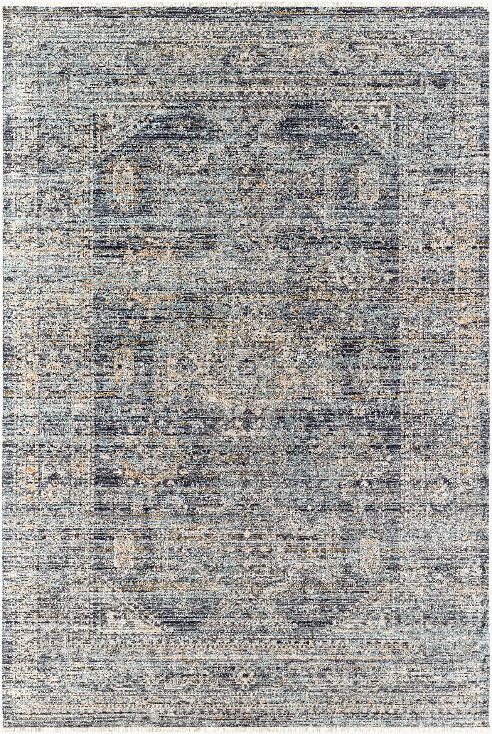 Margaret BOMG-2301 Black Area Rug by Becki Owens x LIVABLISS