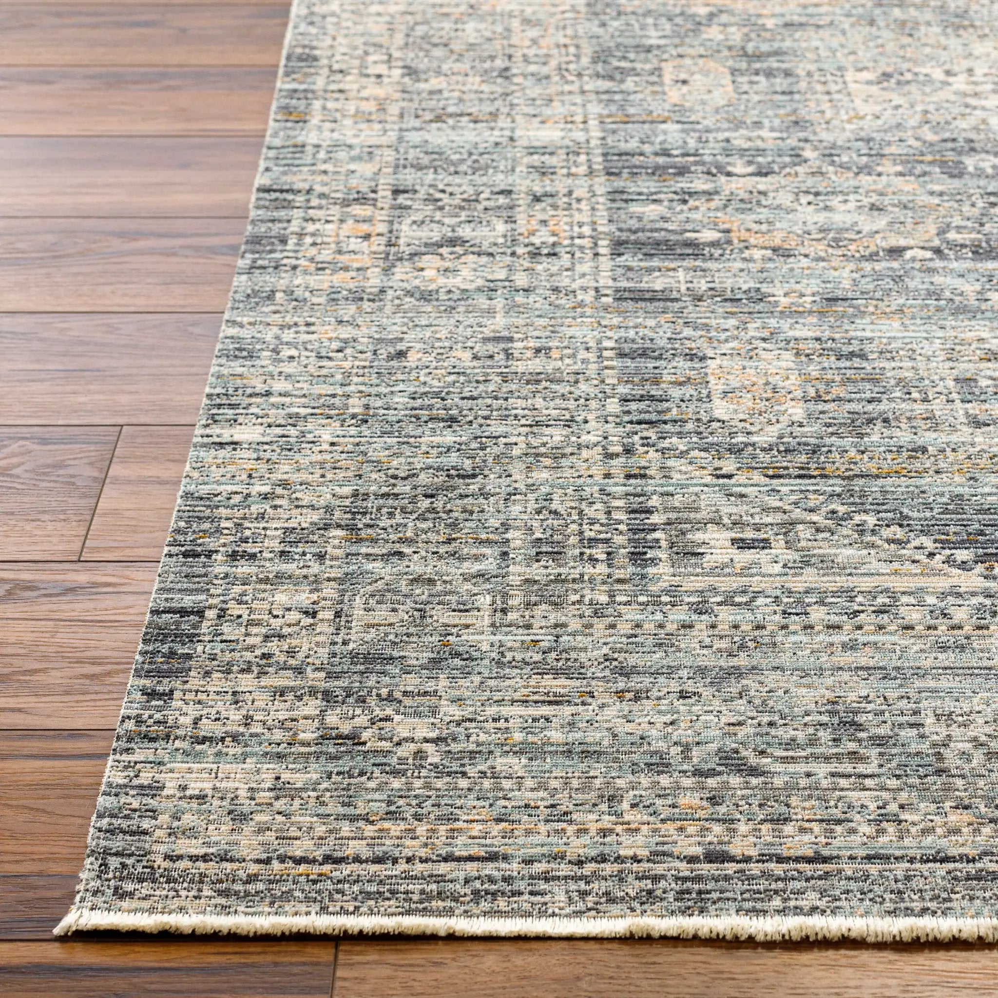 Margaret BOMG-2301 Black Area Rug by Becki Owens x LIVABLISS