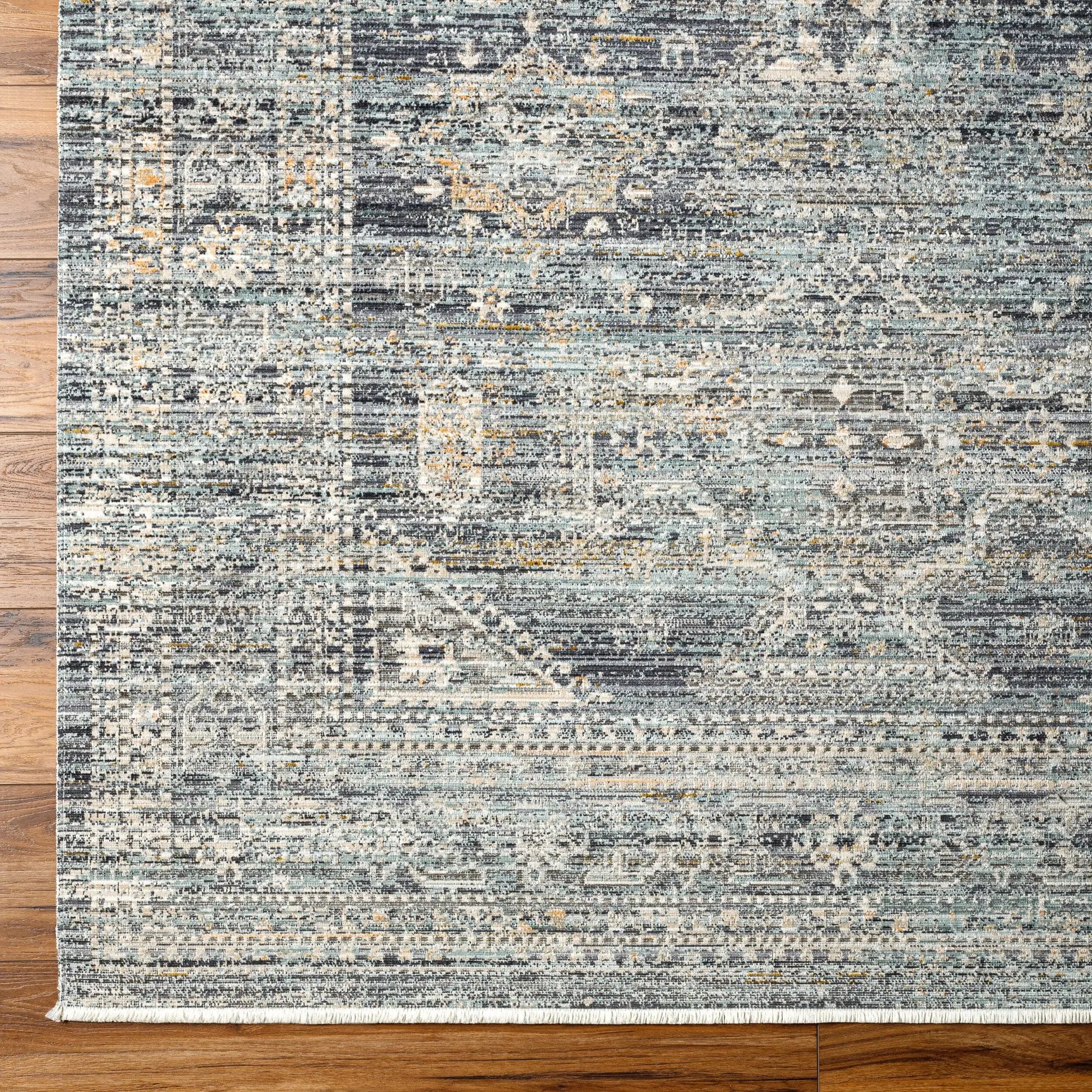 Margaret BOMG-2301 Black Area Rug by Becki Owens x LIVABLISS