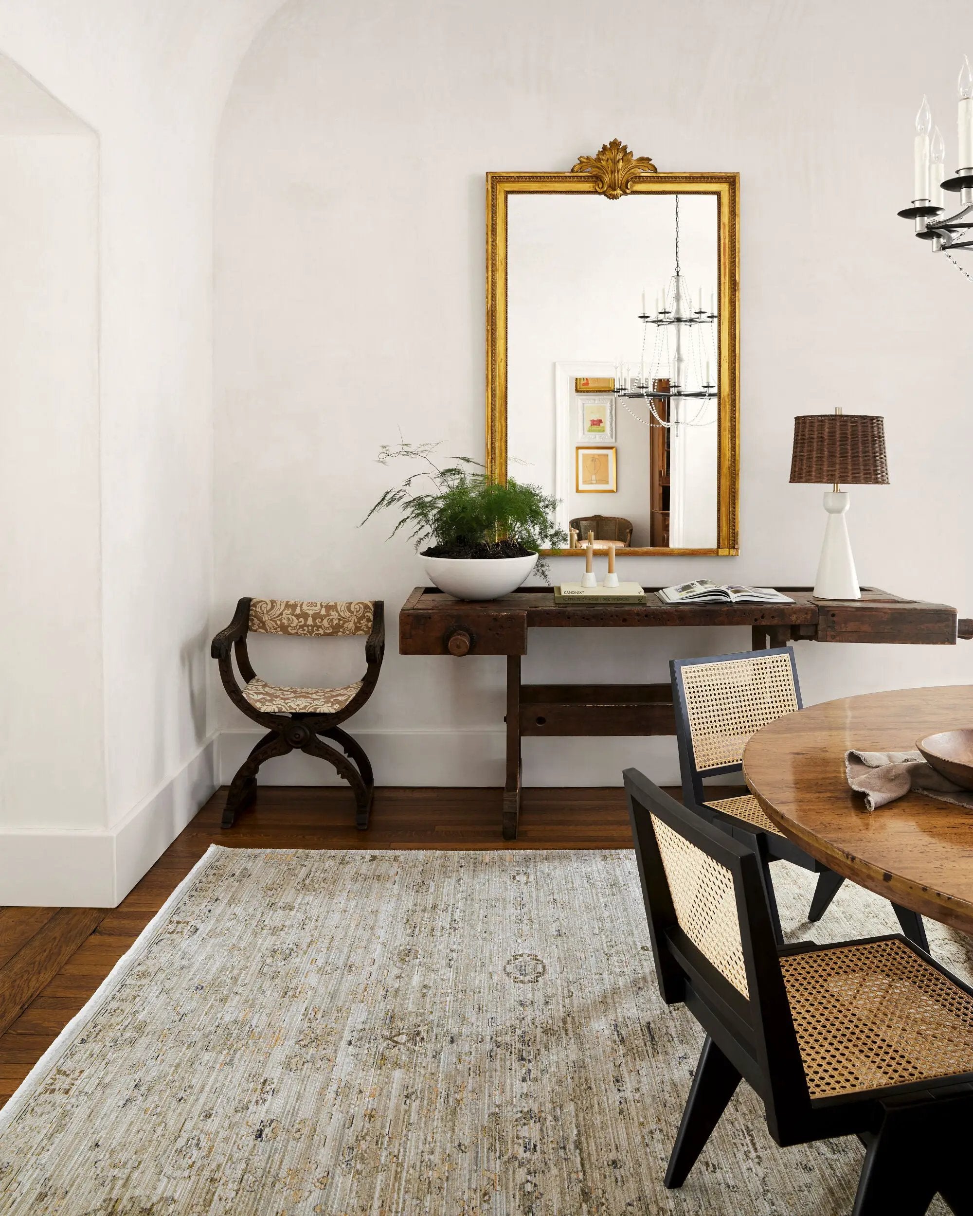 Margaret BOMG-2303 Taupe Area Rug by Becki Owens x LIVABLISS