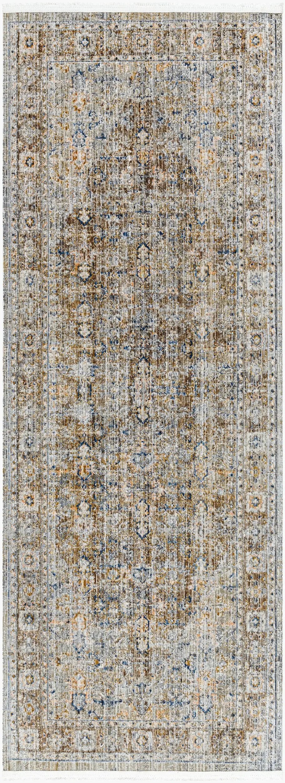 Margaret BOMG-2305 Medium Brown Area Rug by Becki Owens x LIVABLISS