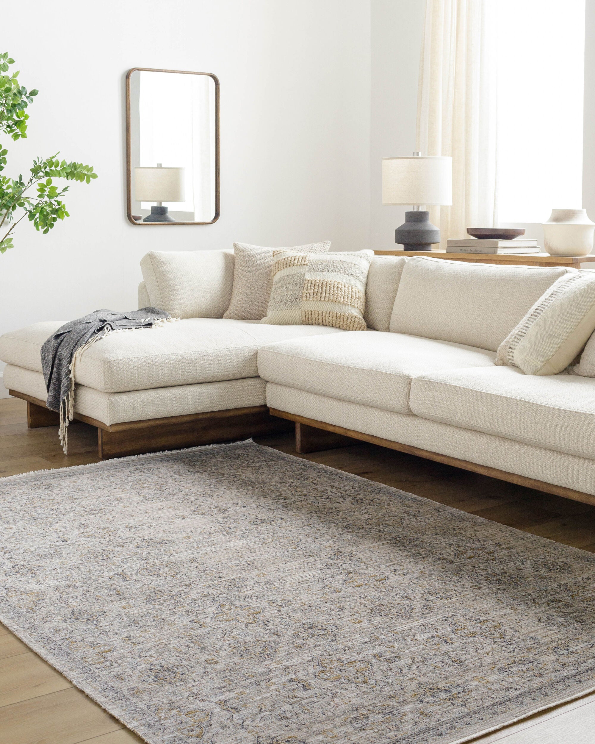 Becki Owens x LIVABLISS Ren BOMG-2306 Taupe Area Rug