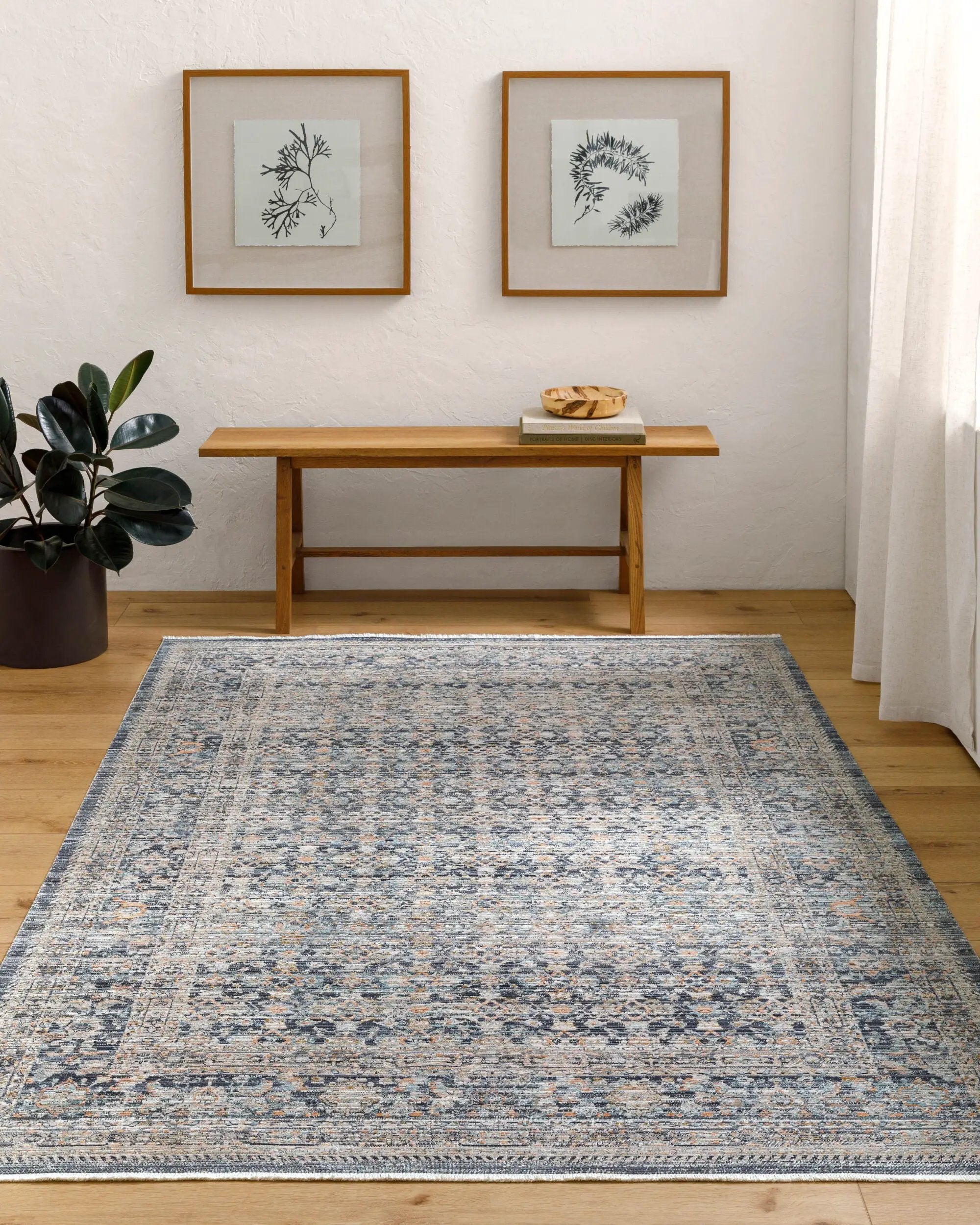 Margaret BOMG-2308 Taupe Area Rug by Becki Owens x LIVABLISS