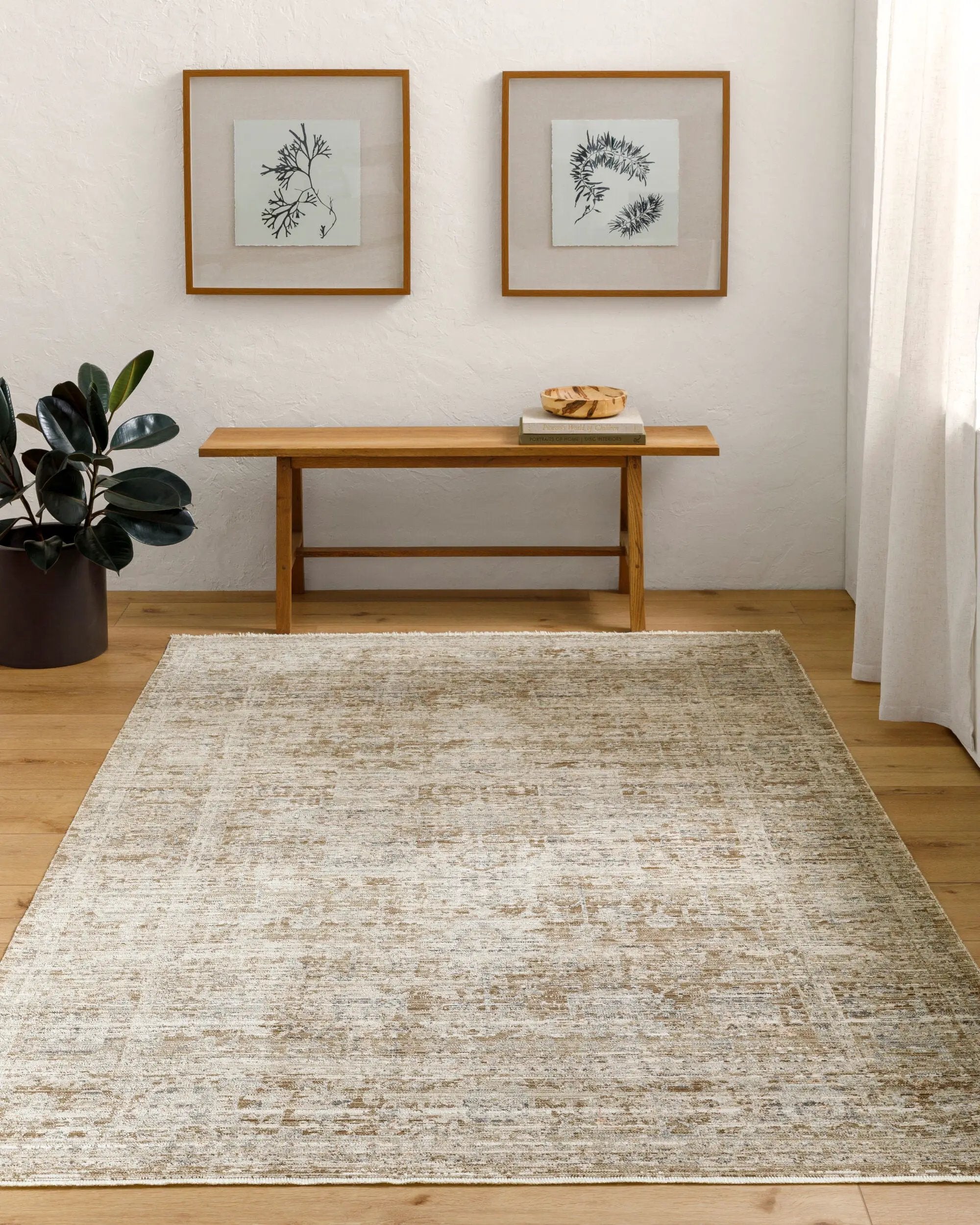 Margaret BOMG-2310 Brown Area Rug by Becki Owens x LIVABLISS