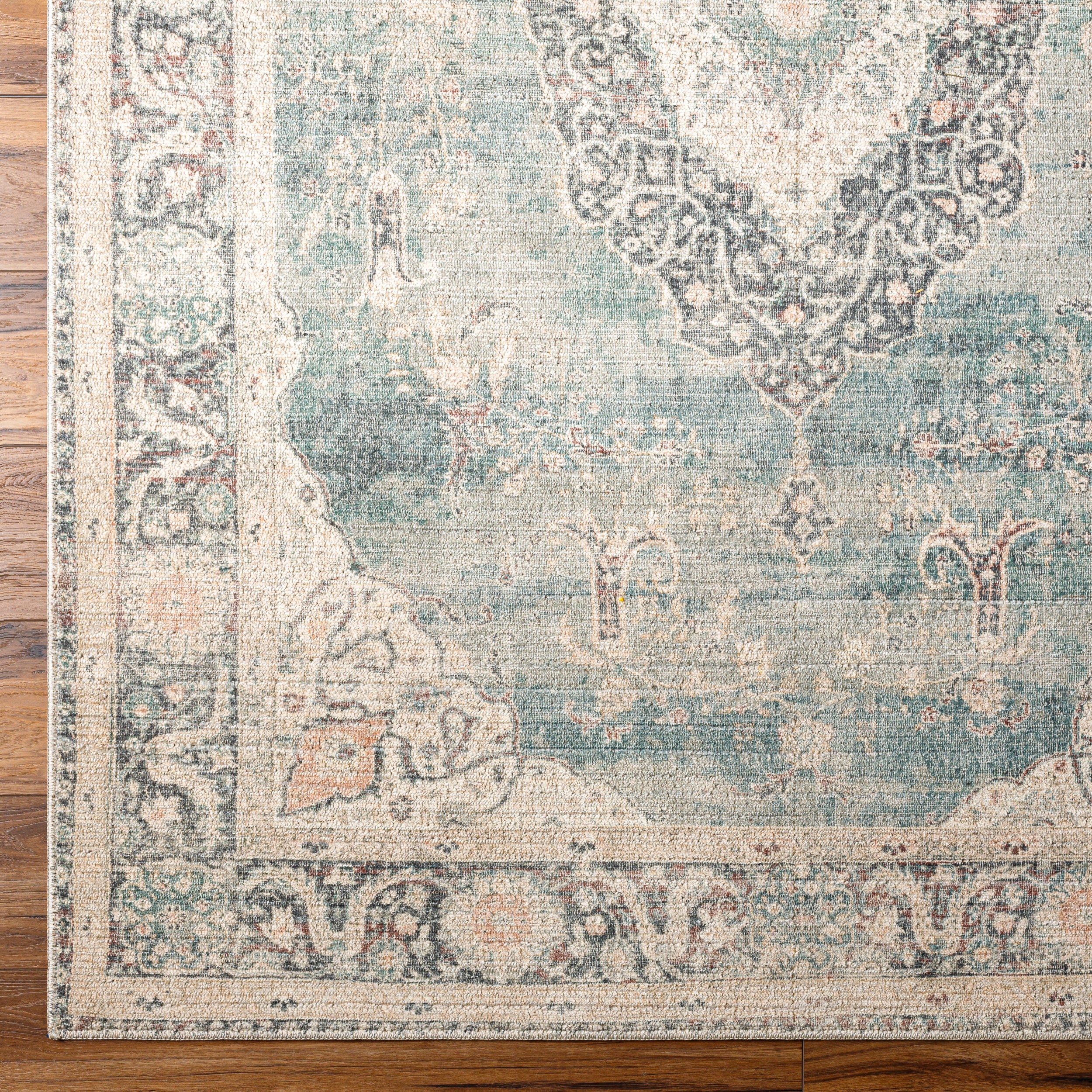 Becki Owens x LIVABLISS Marlene BOMN-2300 Ice Blue Area Rug