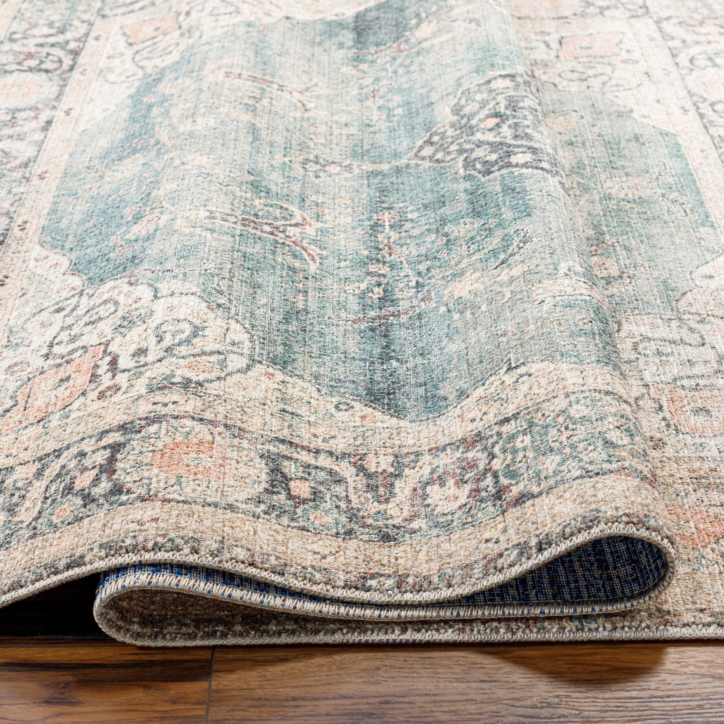 Becki Owens x LIVABLISS Marlene BOMN-2300 Ice Blue Area Rug