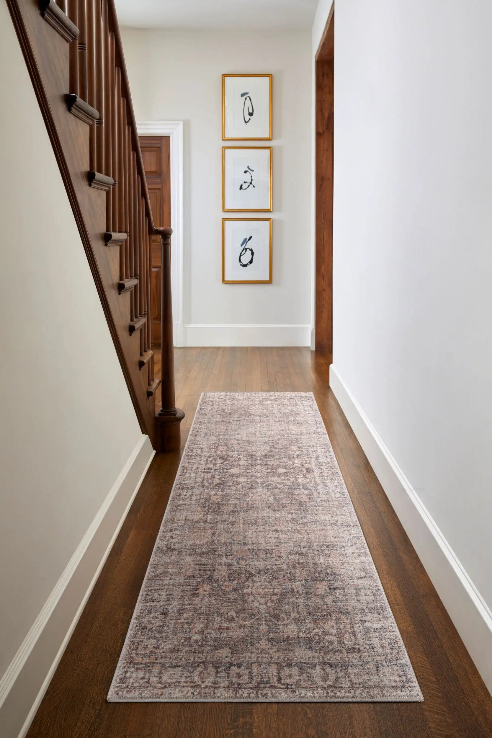 Marlene BOMN-2301 Dark Brown Area Rug by Becki Owens x LIVABLISS