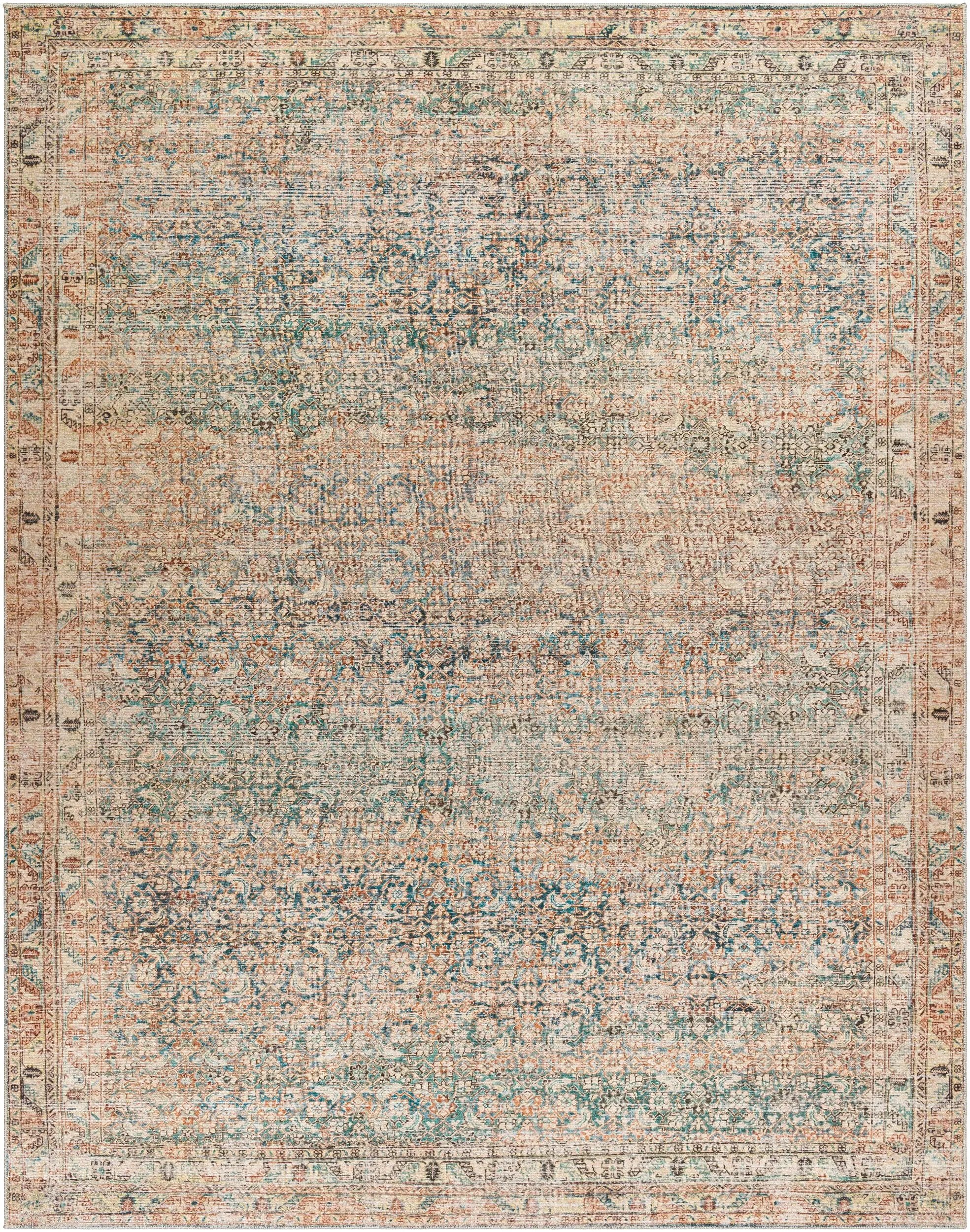 Marlene BOMN-2302 Emerald Area Rug by Becki Owens x LIVABLISS