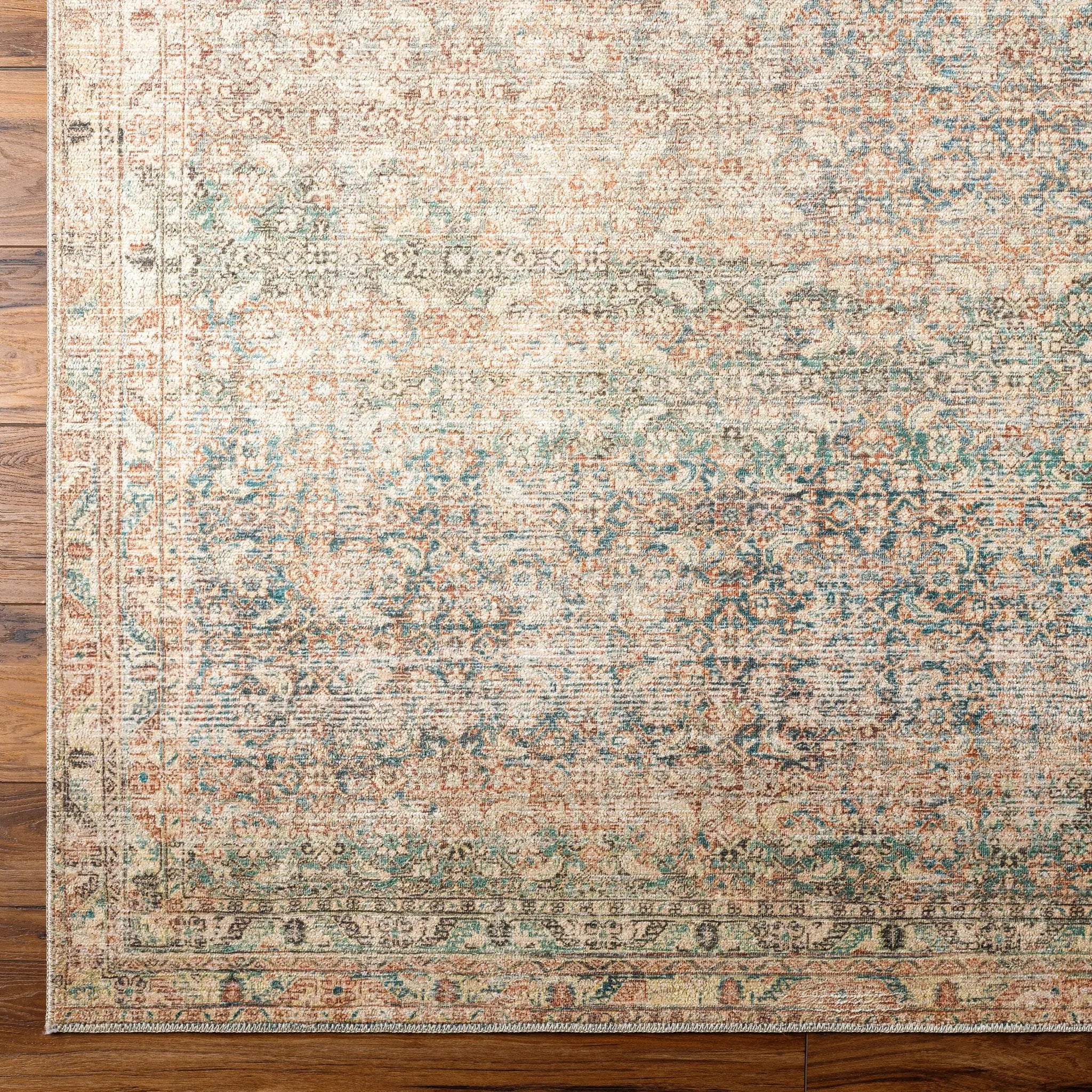 Marlene BOMN-2302 Emerald Area Rug by Becki Owens x LIVABLISS