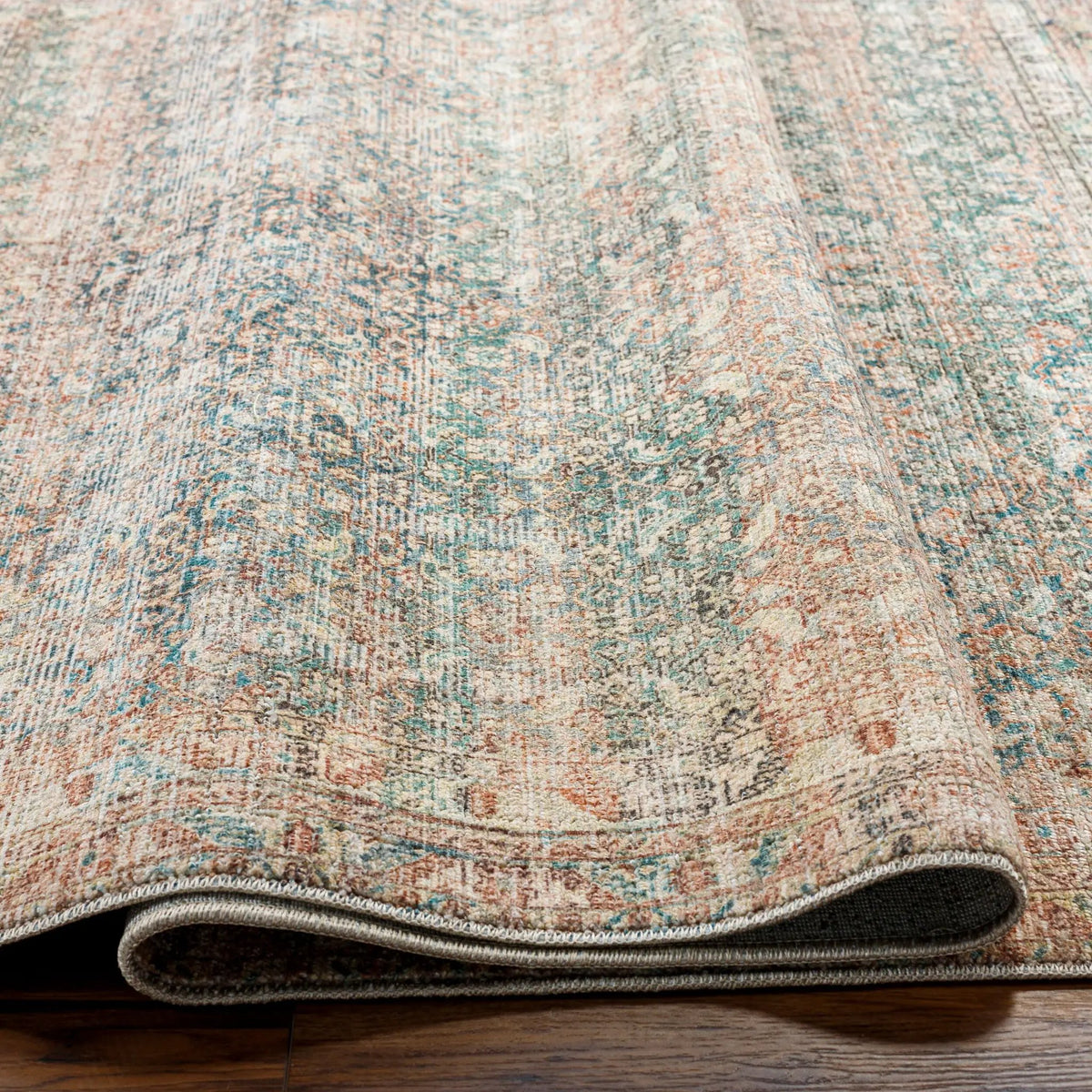 Marlene BOMN-2302 Emerald Area Rug by Becki Owens x LIVABLISS