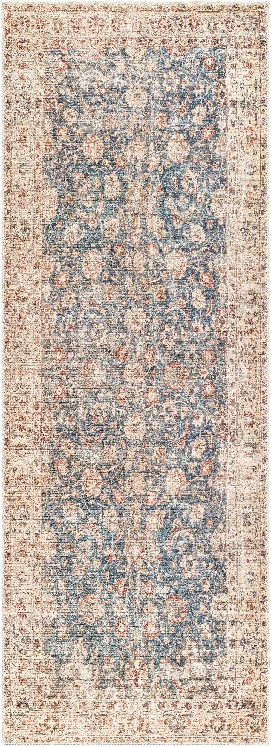 Marlene BOMN-2303 Ink Blue Area Rug by Becki Owens x LIVABLISS