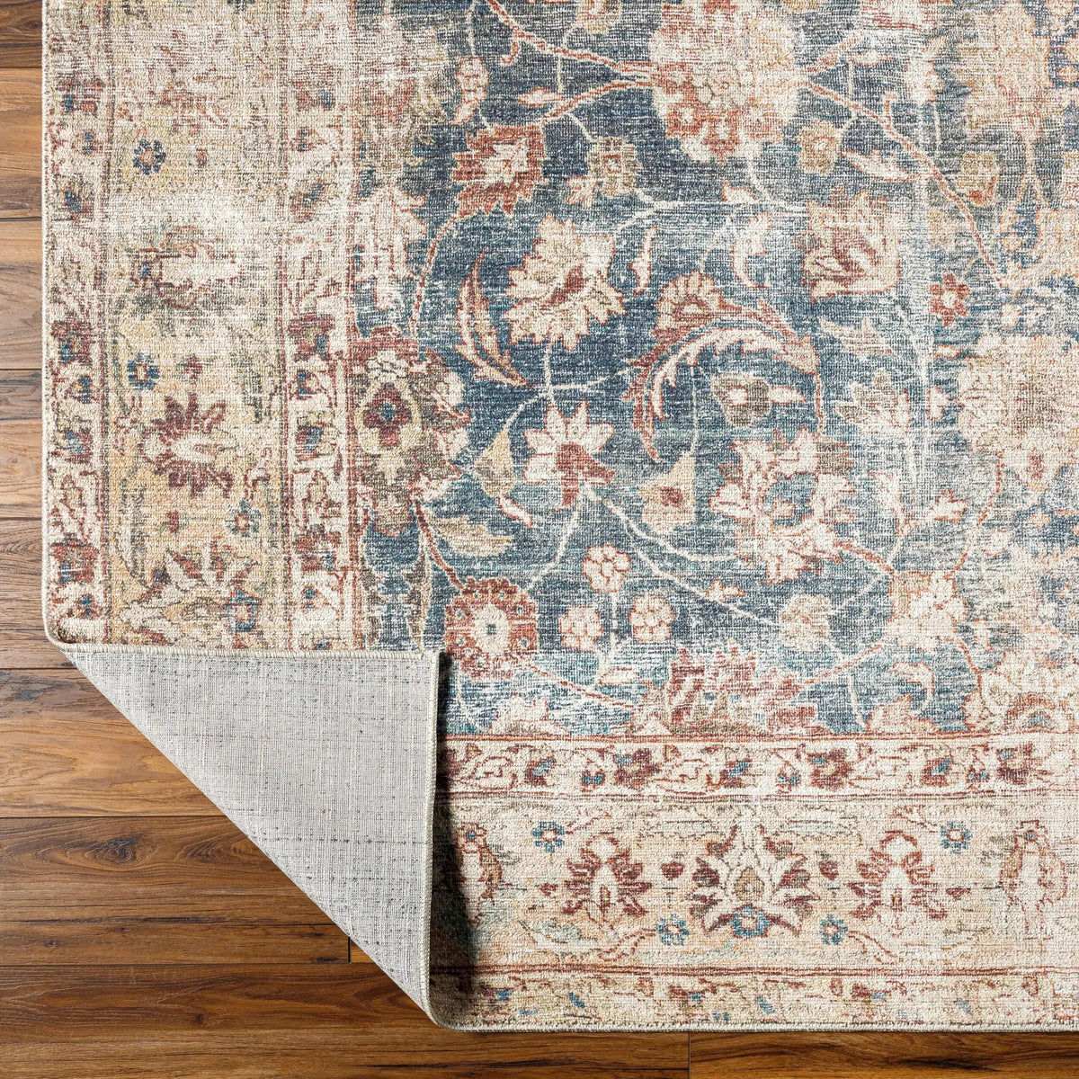 Marlene BOMN-2303 Ink Blue Area Rug by Becki Owens x LIVABLISS
