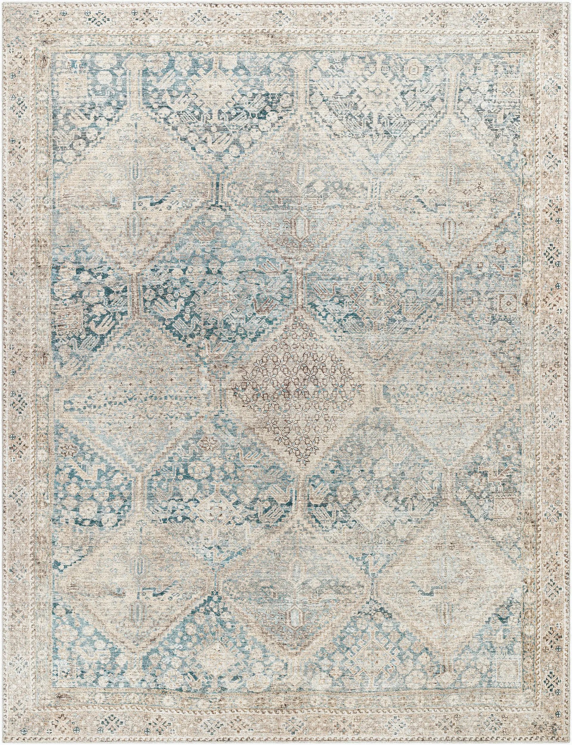 Marlene BOMN-2304 Emerald Area Rug by Becki Owens x LIVABLISS