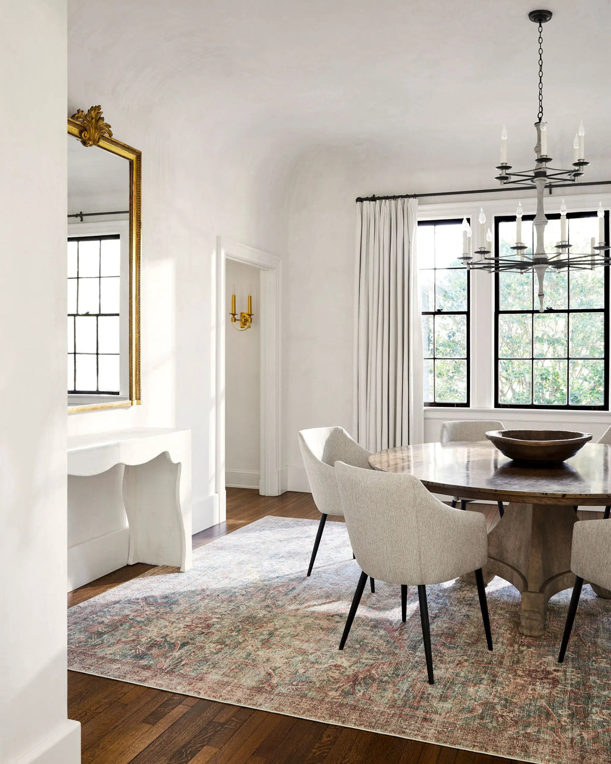 Marlene BOMN-2305 Charcoal Area Rug by Becki Owens x LIVABLISS