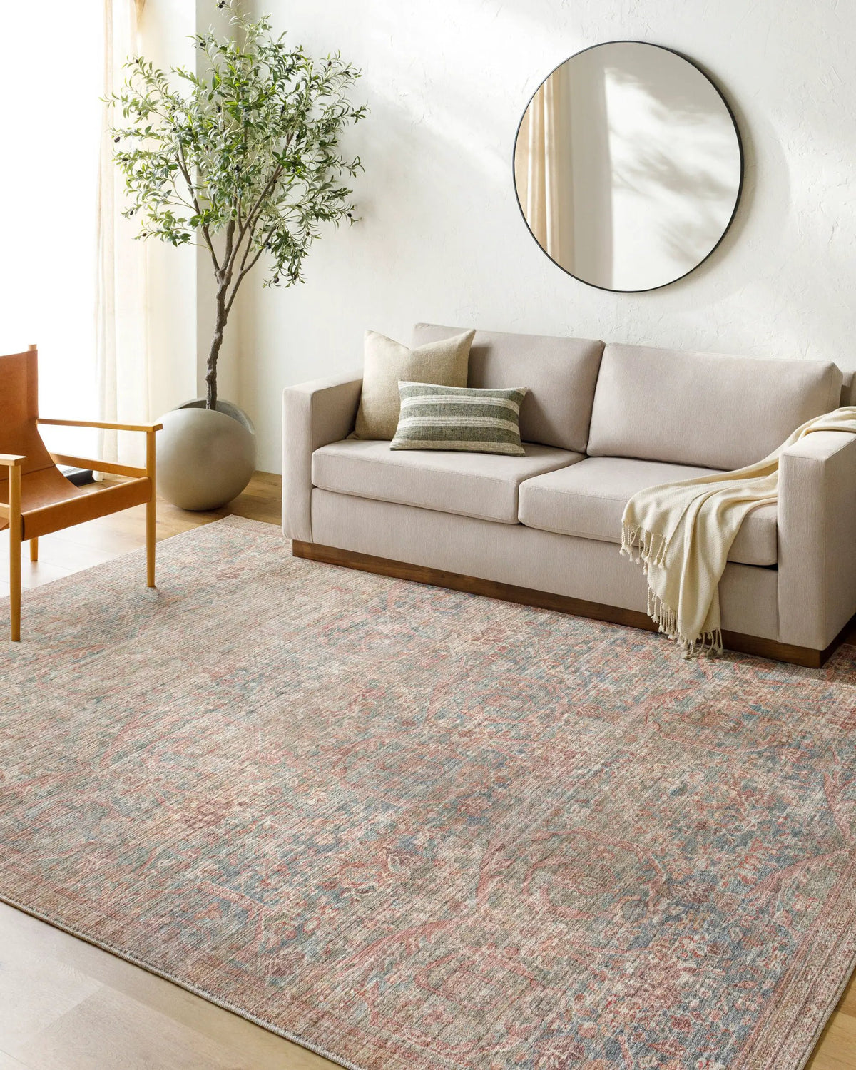 Marlene BOMN-2305 Charcoal Area Rug by Becki Owens x LIVABLISS
