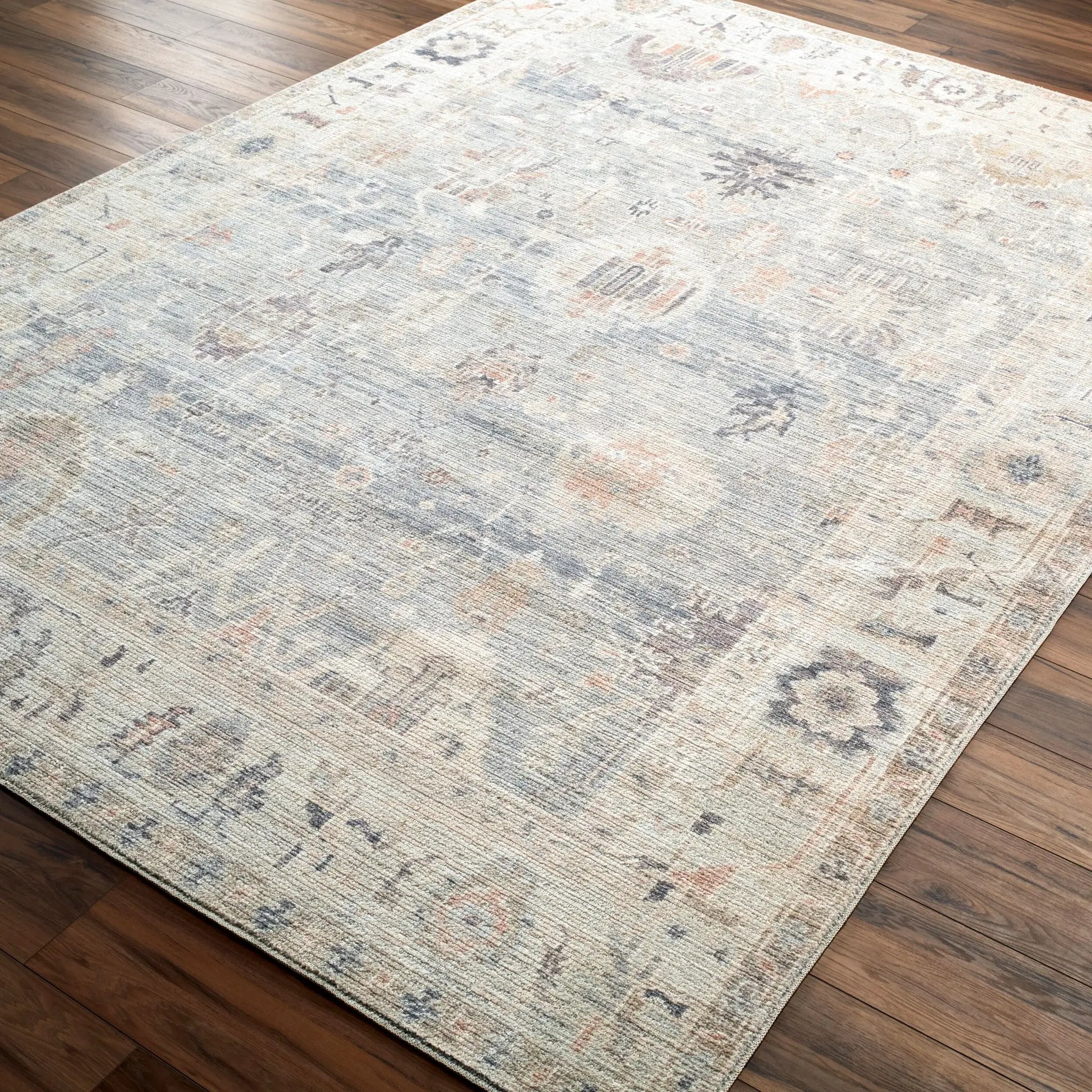 Marlene BOMN-2306 Pale Blue Area Rug by Becki Owens x LIVABLISS
