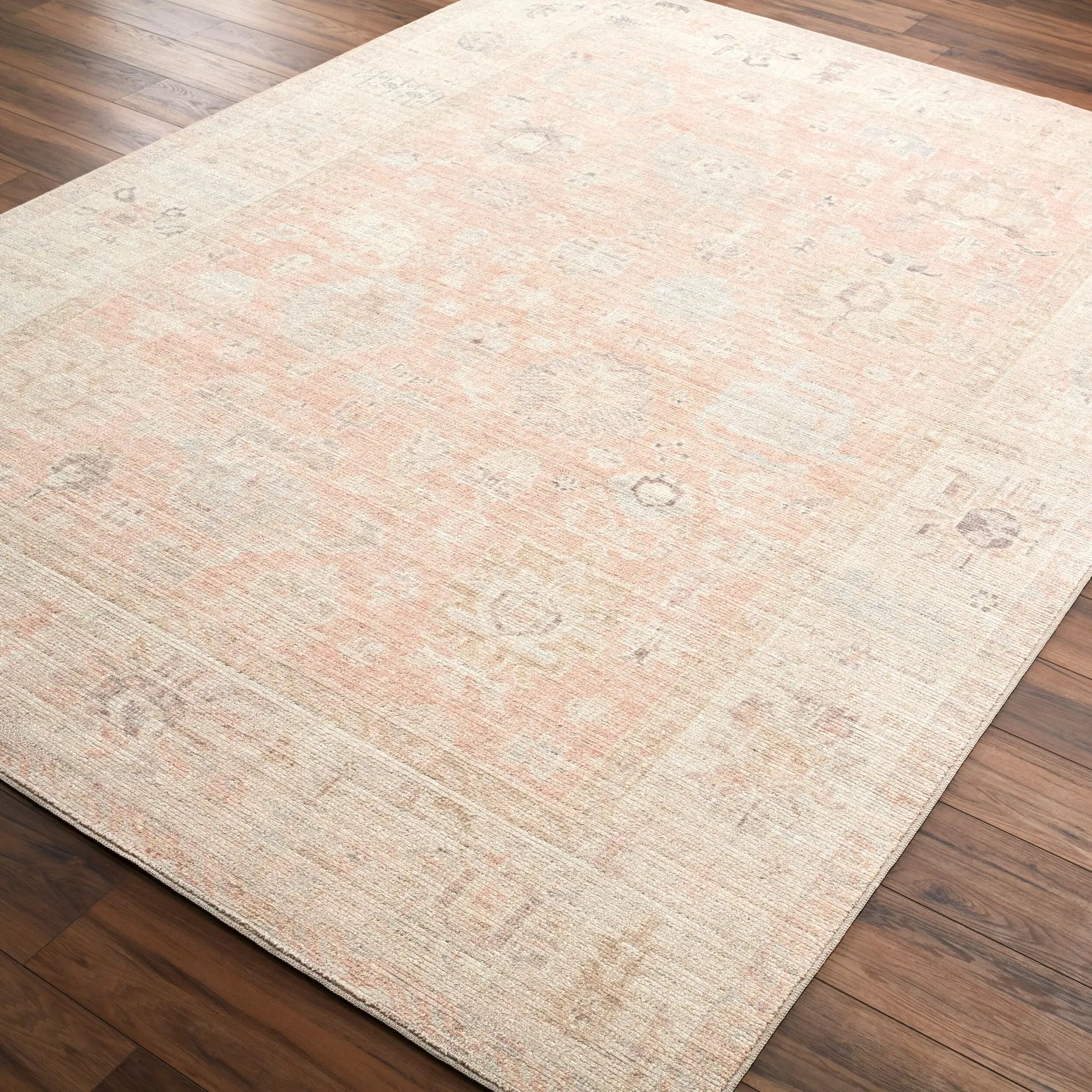 Marlene BOMN-2307 Dusty Pink Area Rug by Becki Owens x LIVABLISS